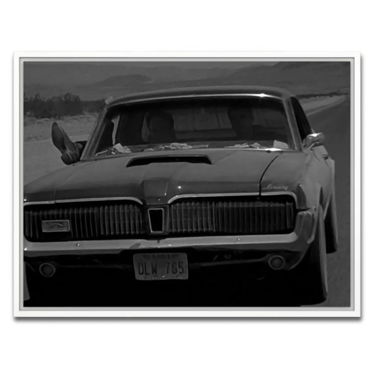 AUTO-MOCKUP WHITE | From dusk till dawn | 1 Piece | White Framed Canvas | group=4x3