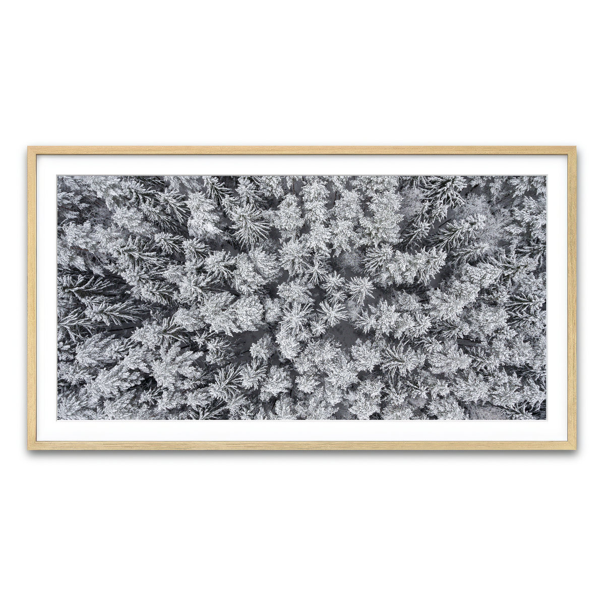 Framed Print 2x1 Natural