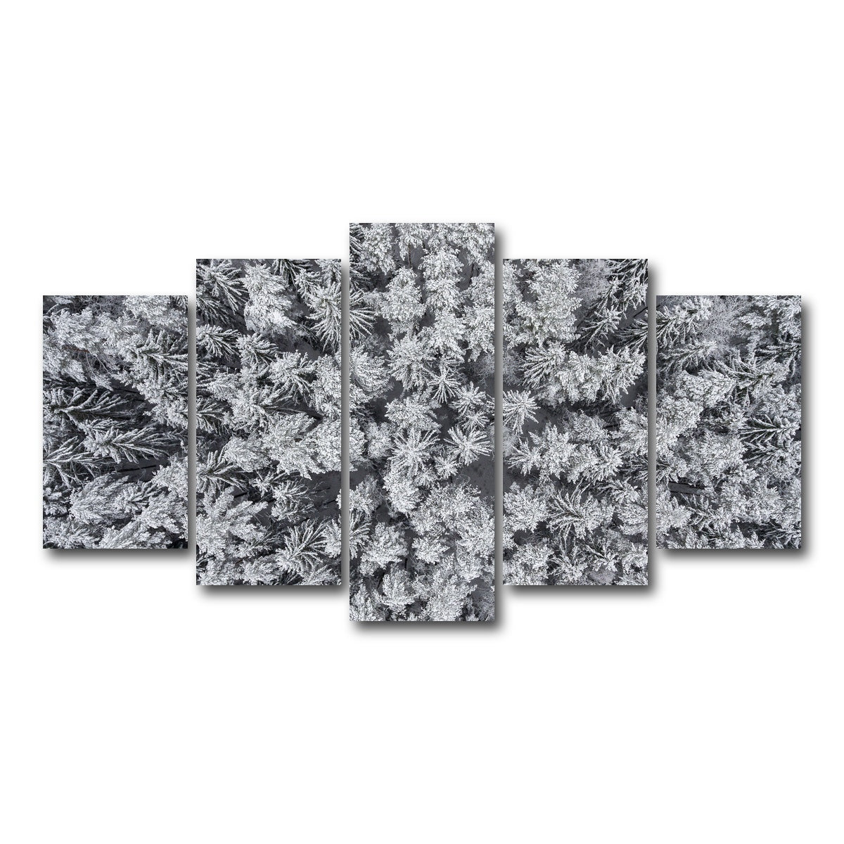 AUTO-MOCKUP WHITE | Frosted Tips | 5 Piece | Gallery Wrap Canvas | group=5_normal