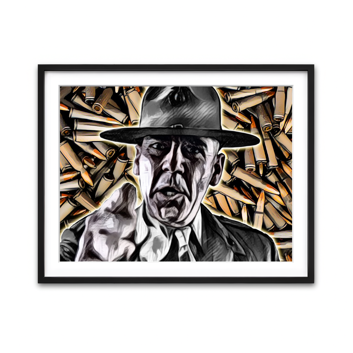 Framed Print 4x3 Black