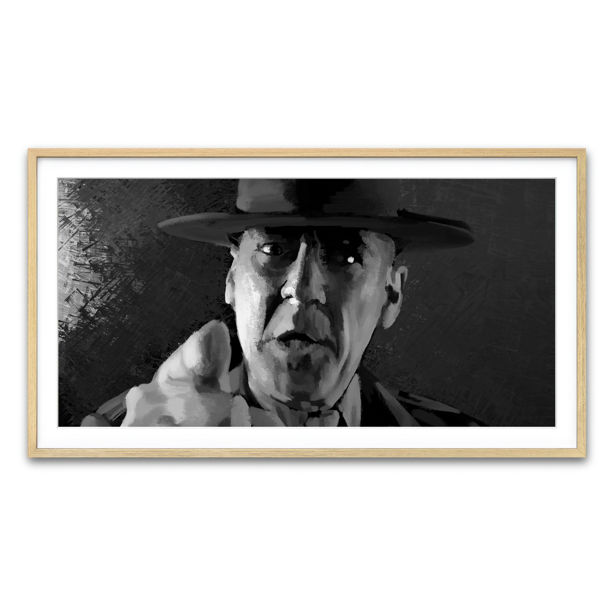 Framed Print 2x1 Natural