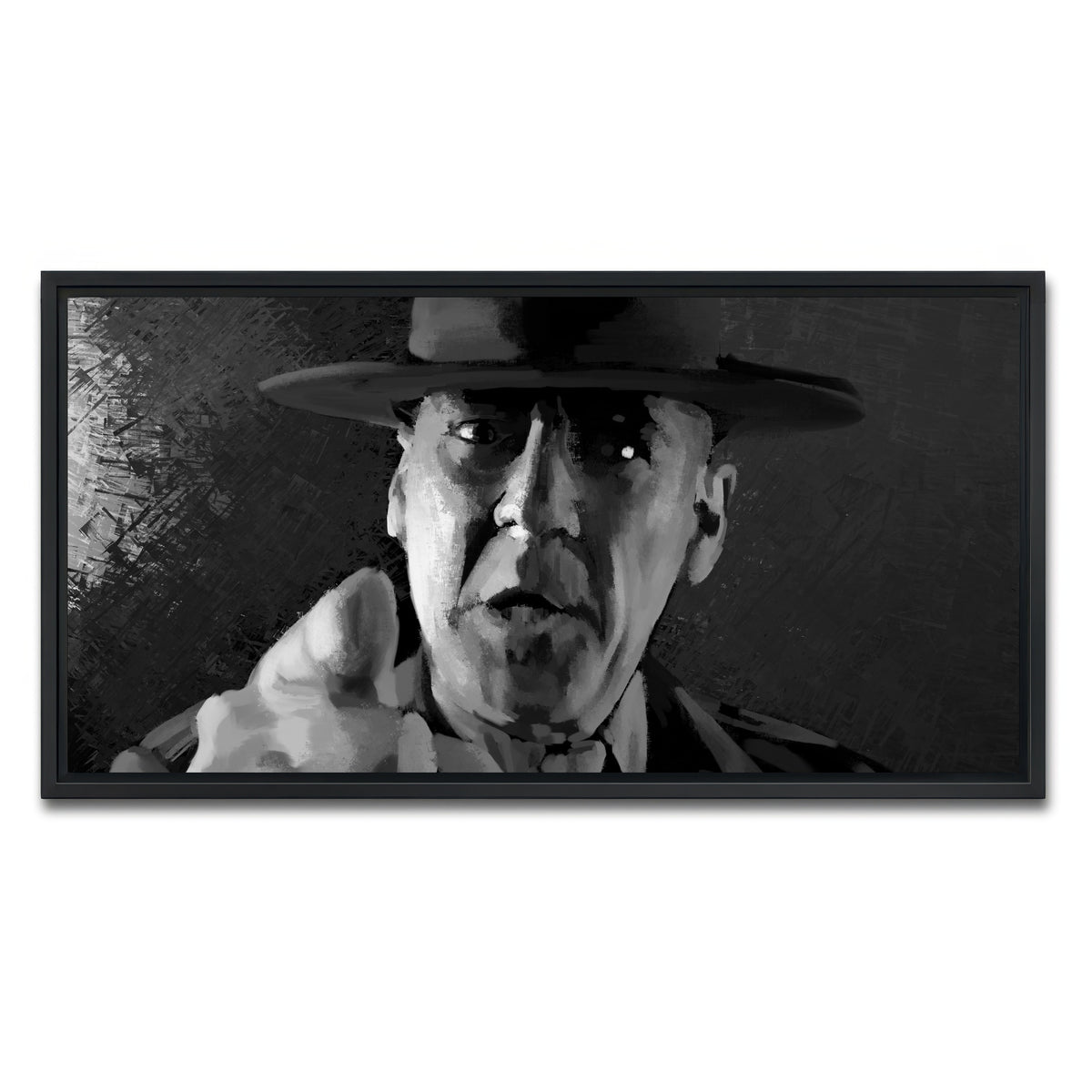 AUTO-MOCKUP WHITE | Full Metal Jacket | 1 Piece | Black Framed Canvas | group=2x1