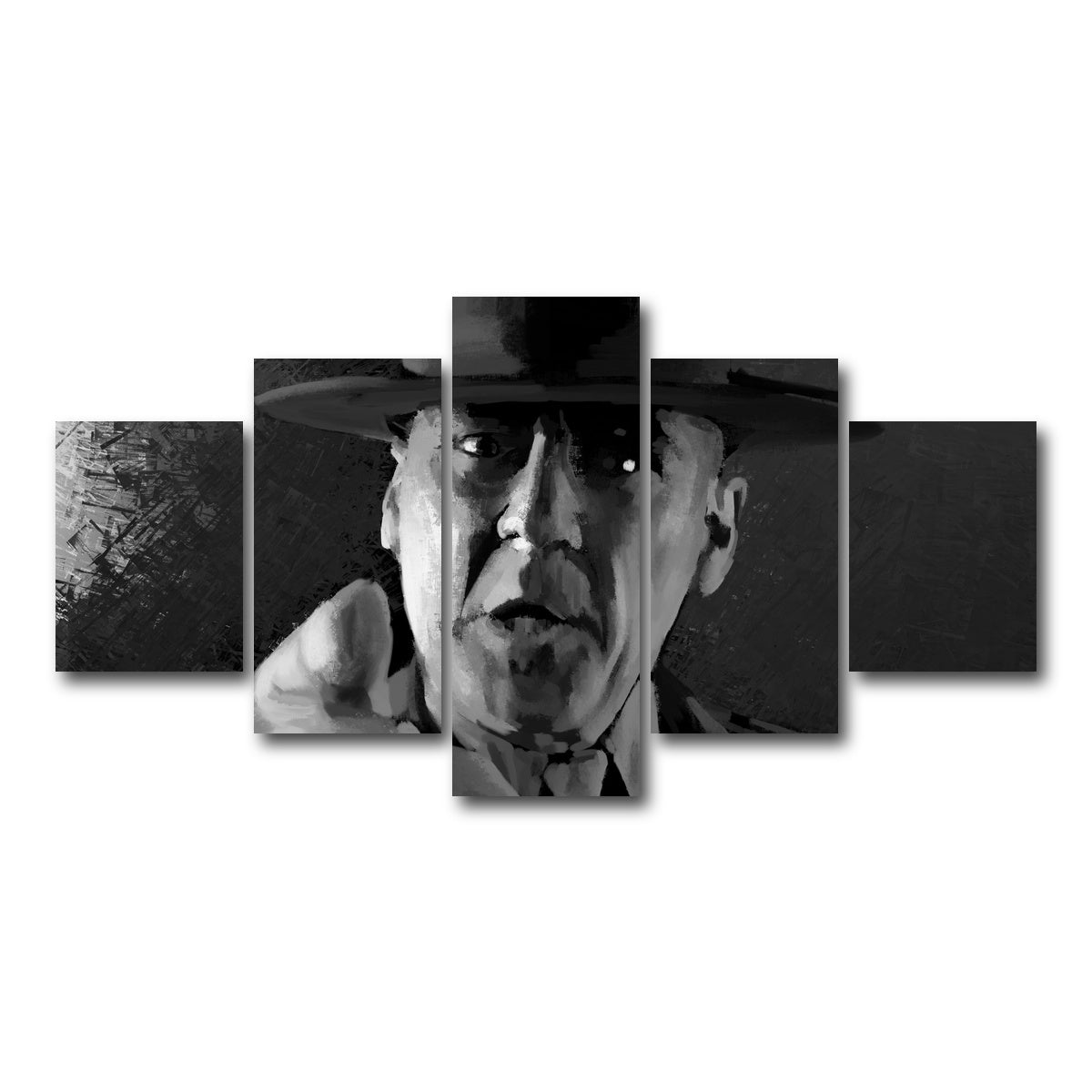 AUTO-MOCKUP WHITE | Full Metal Jacket | 5 Piece | Gallery Wrap Canvas | group=5_short