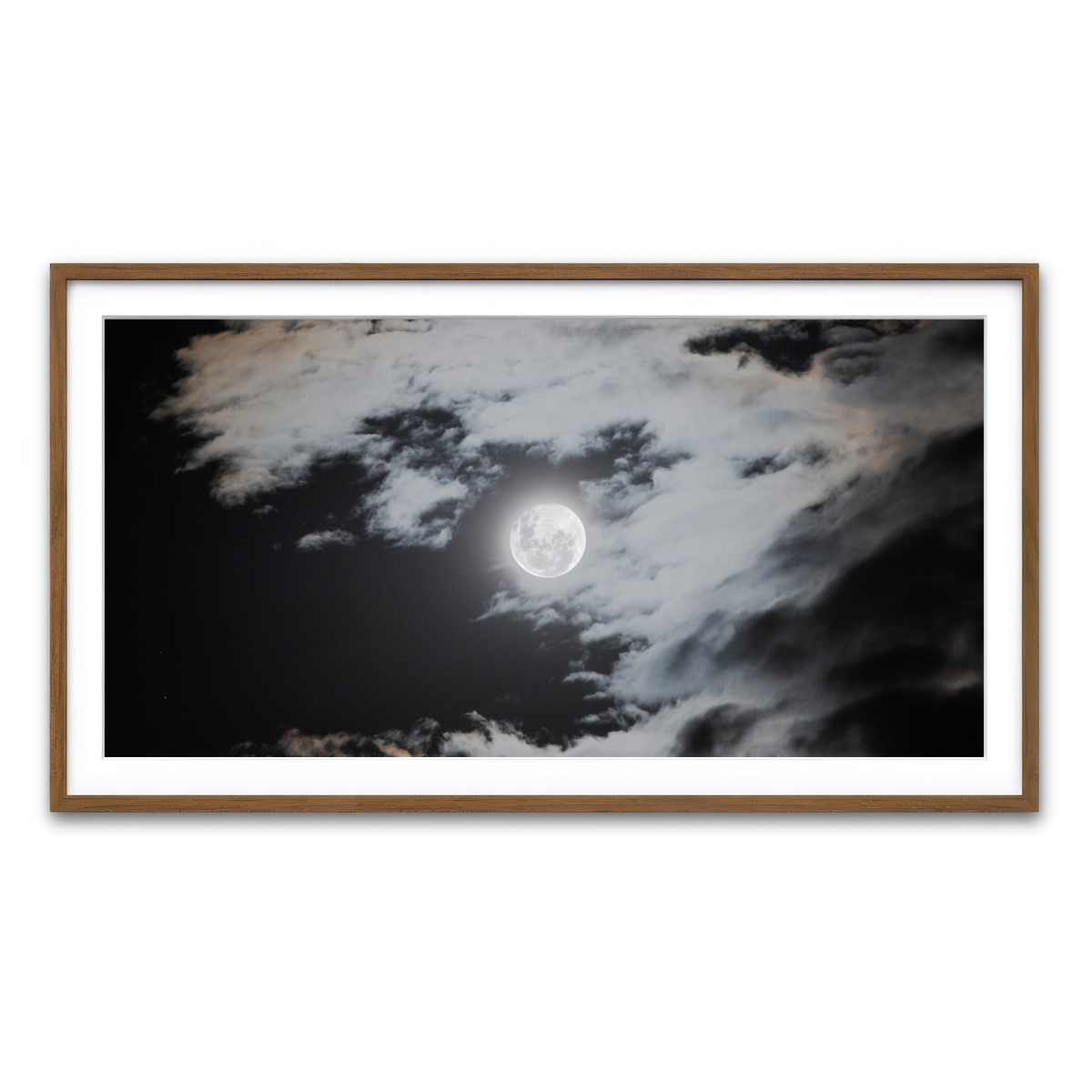 Framed Print 2x1 Walnut