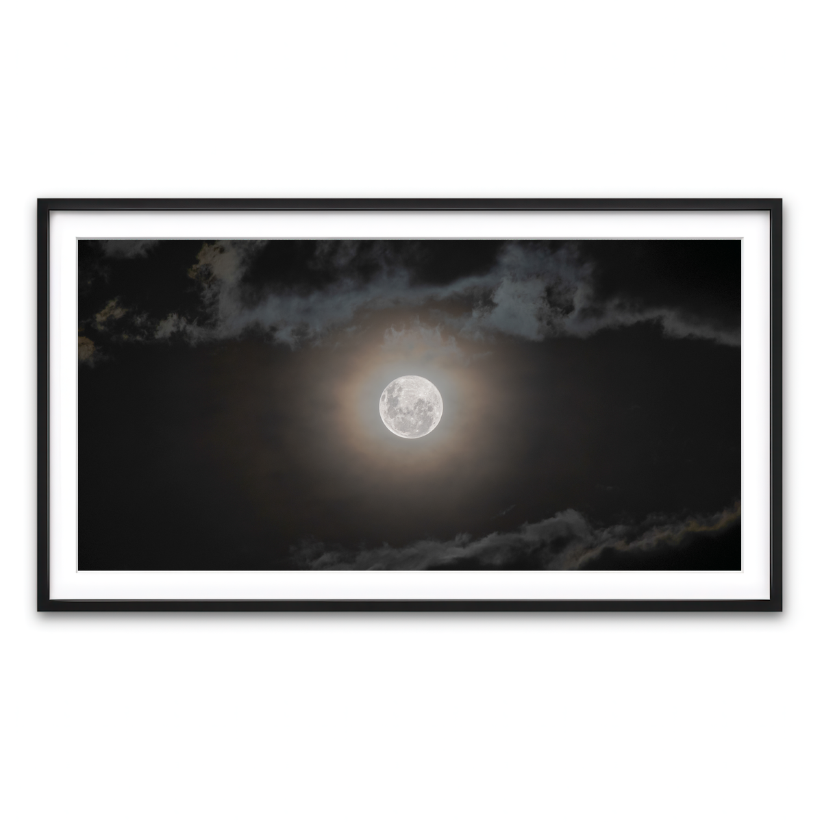 Framed Print 2x1 Black