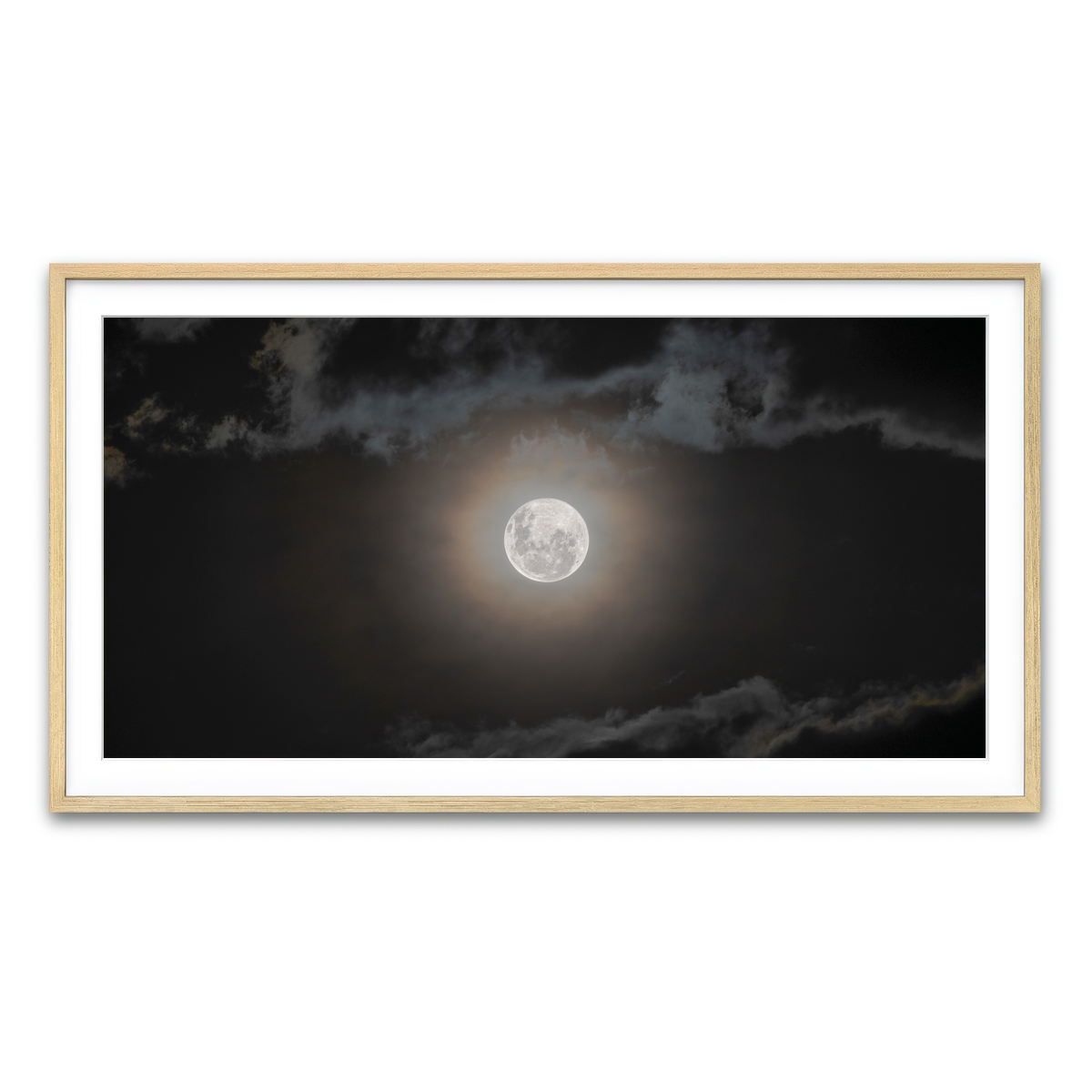 Framed Print 2x1 Natural