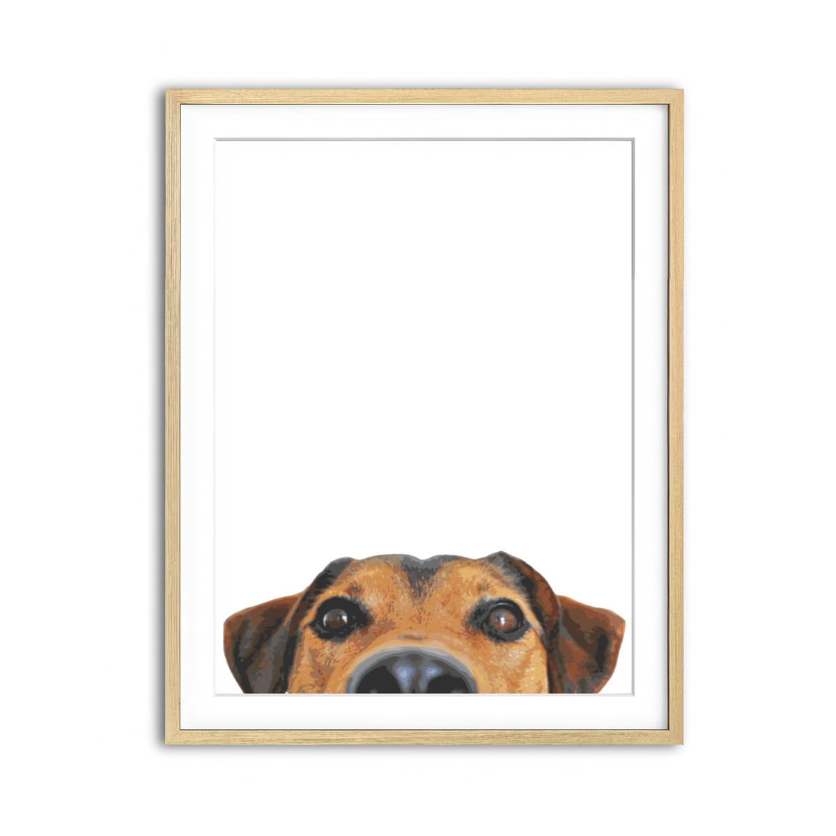 Framed Print 3x4 Natural