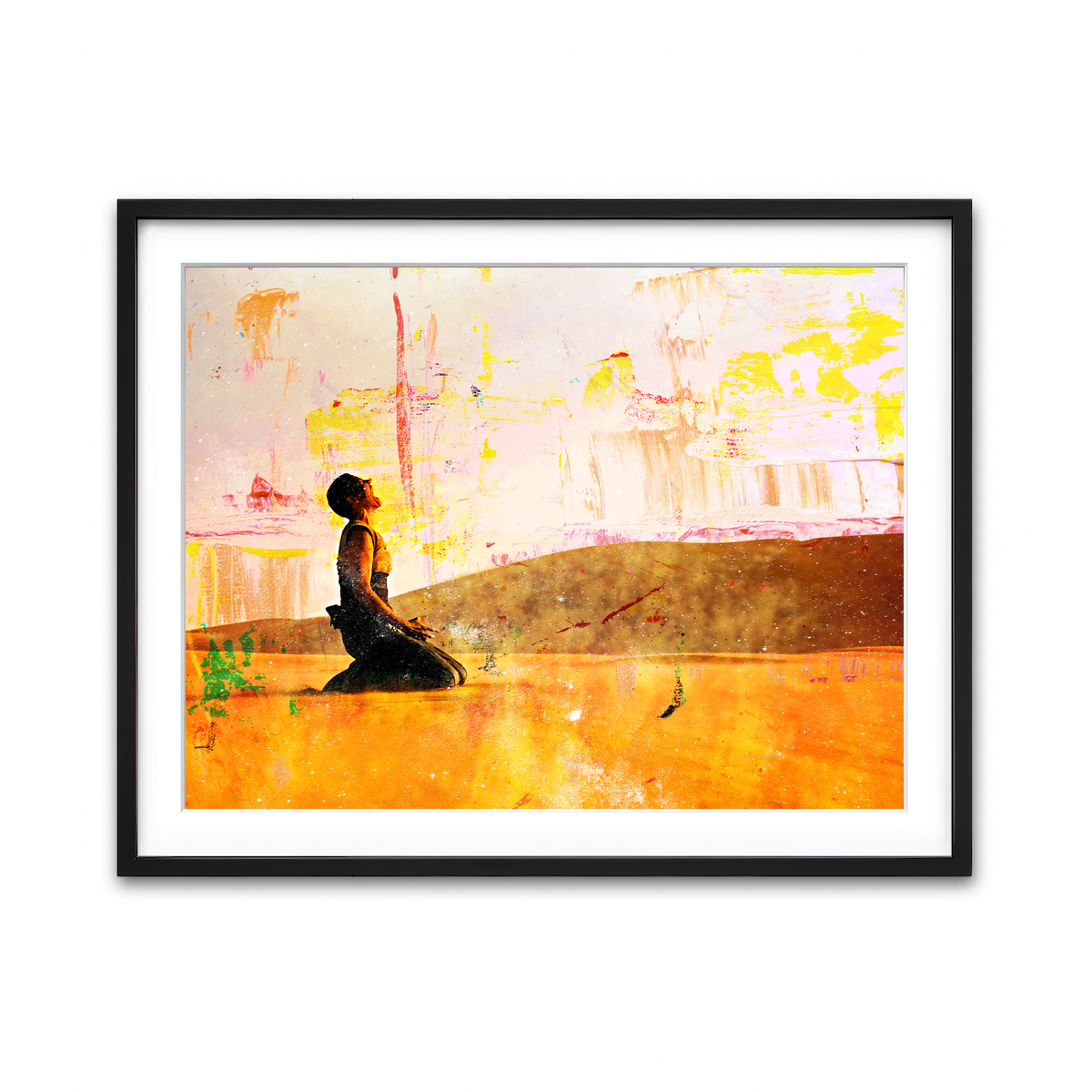 Framed Print 4x3 Black