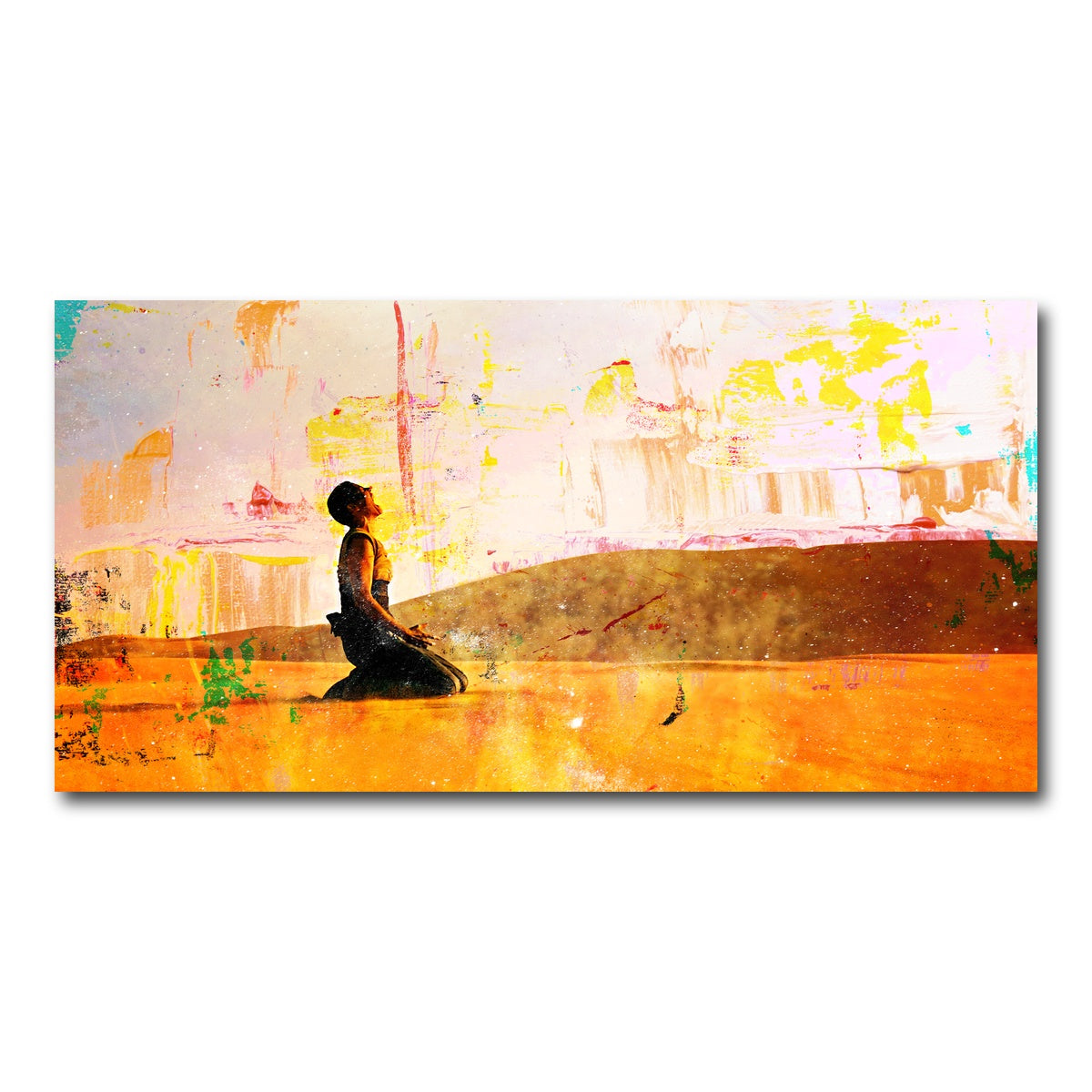 AUTO-MOCKUP WHITE | Furiosa's Scream - Fury Road | 1 Piece | Gallery Wrap Canvas | group=2x1