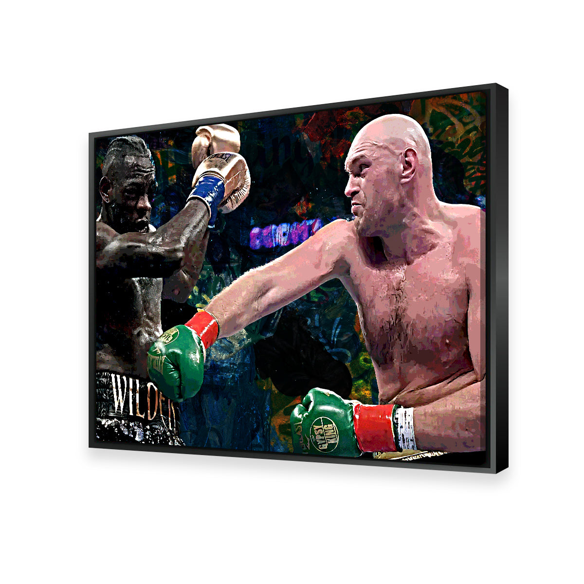 Fury Vs. Wilder Wall Art