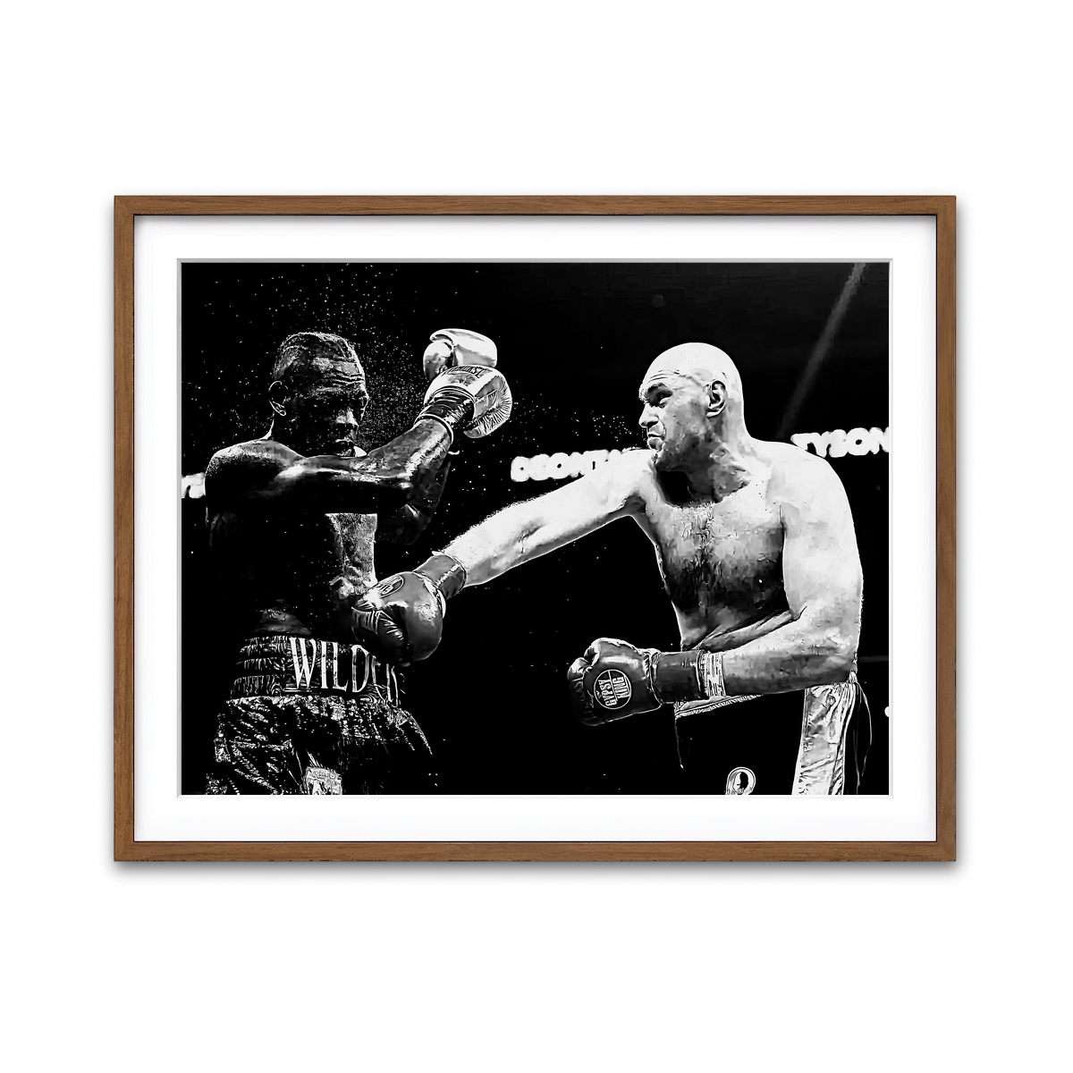 Framed Print 4x3 Walnut