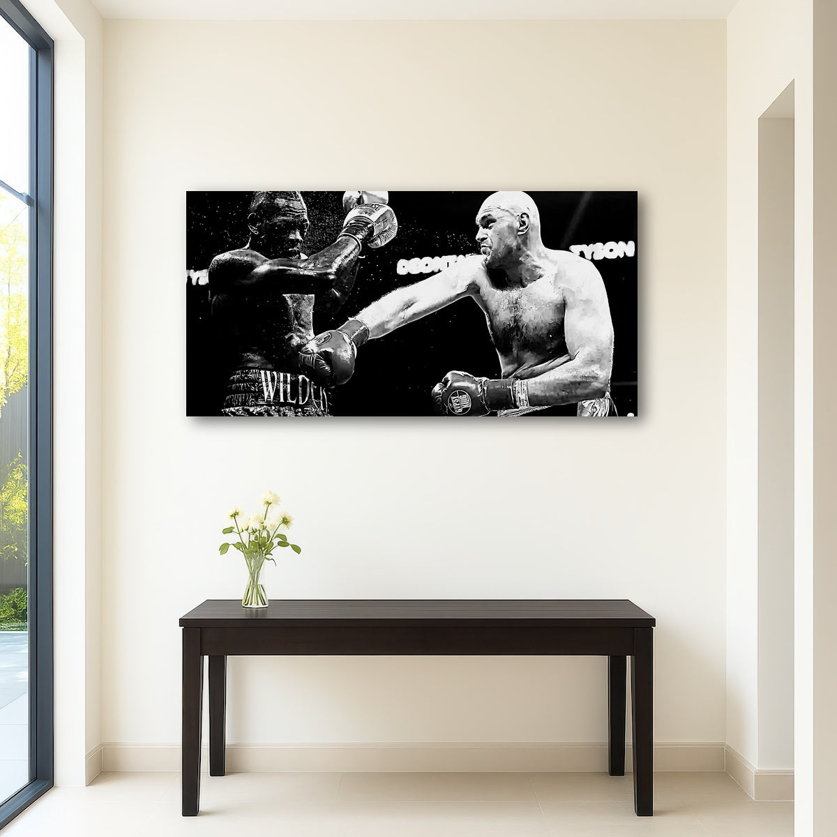 AUTO-MOCKUP ROOM | Fury Vs. Wilder Grayscale