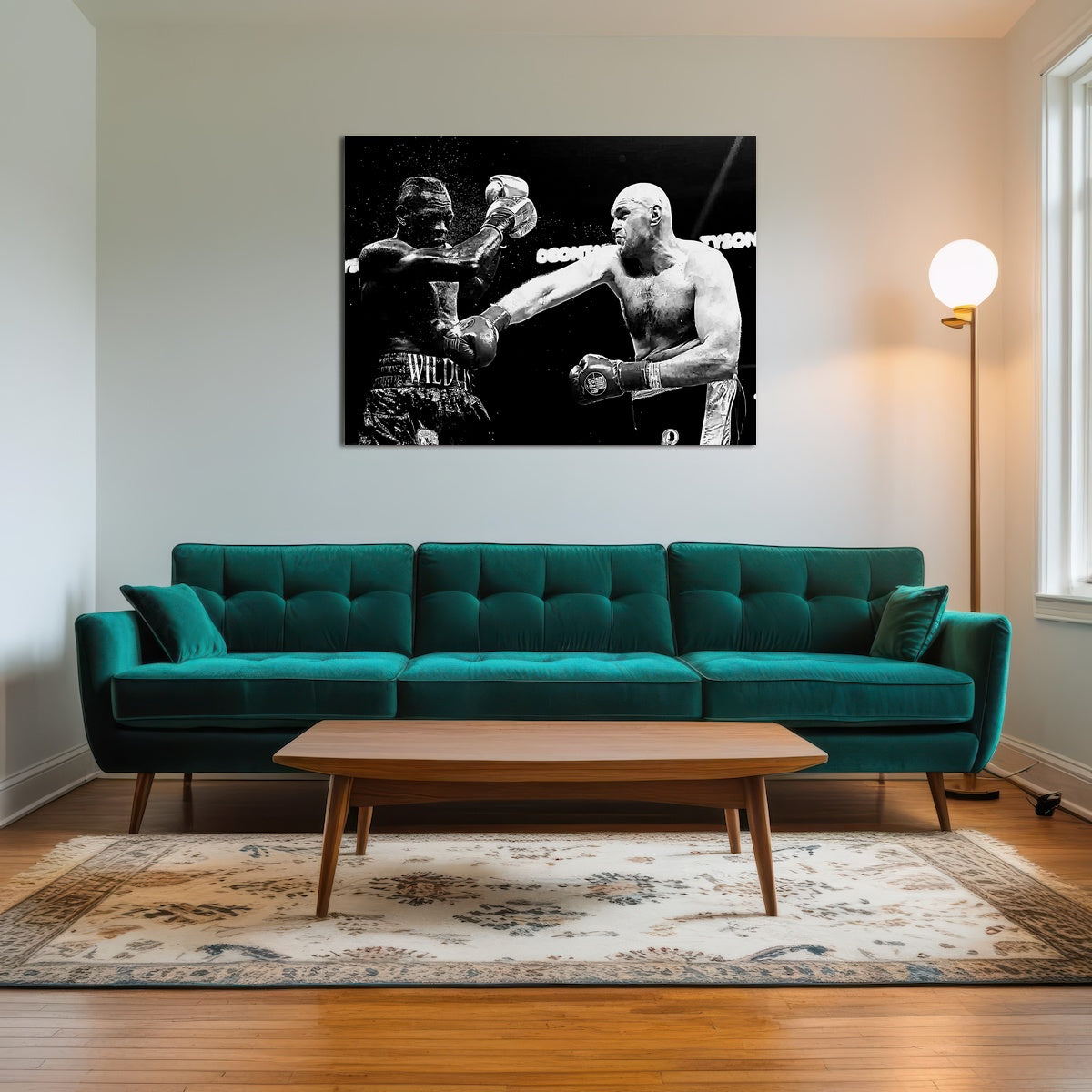 AUTO-MOCKUP ROOM | Fury Vs. Wilder Grayscale