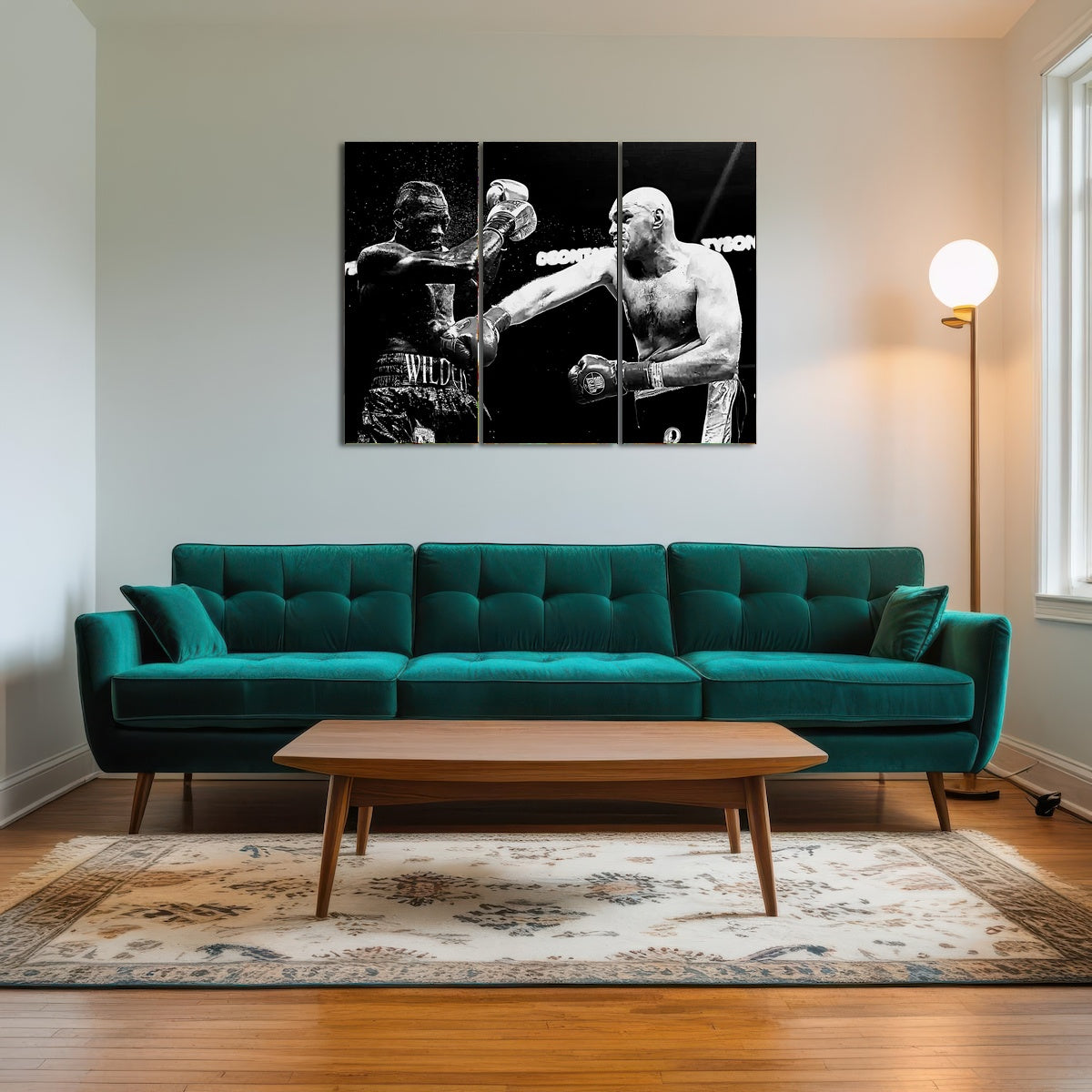 AUTO-MOCKUP ROOM | Fury Vs. Wilder Grayscale