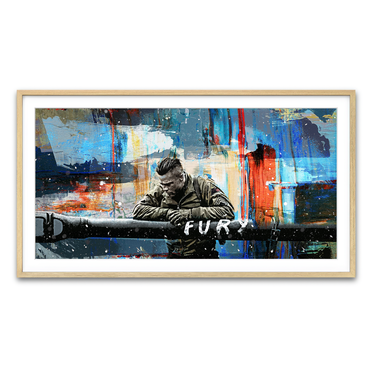 Framed Print 2x1 Natural