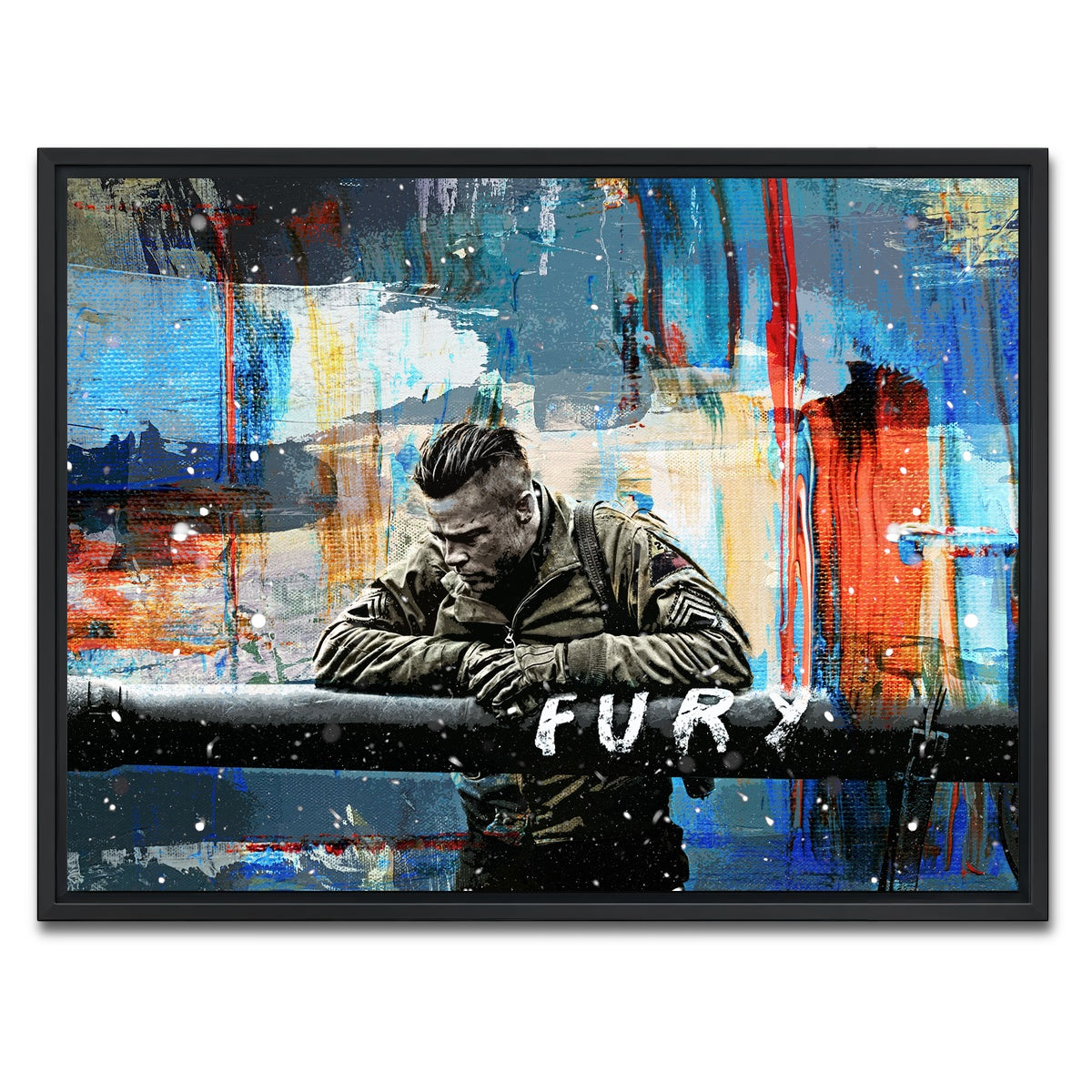 AUTO-MOCKUP WHITE | Fury | 1 Piece | Black Framed Canvas | group=4x3
