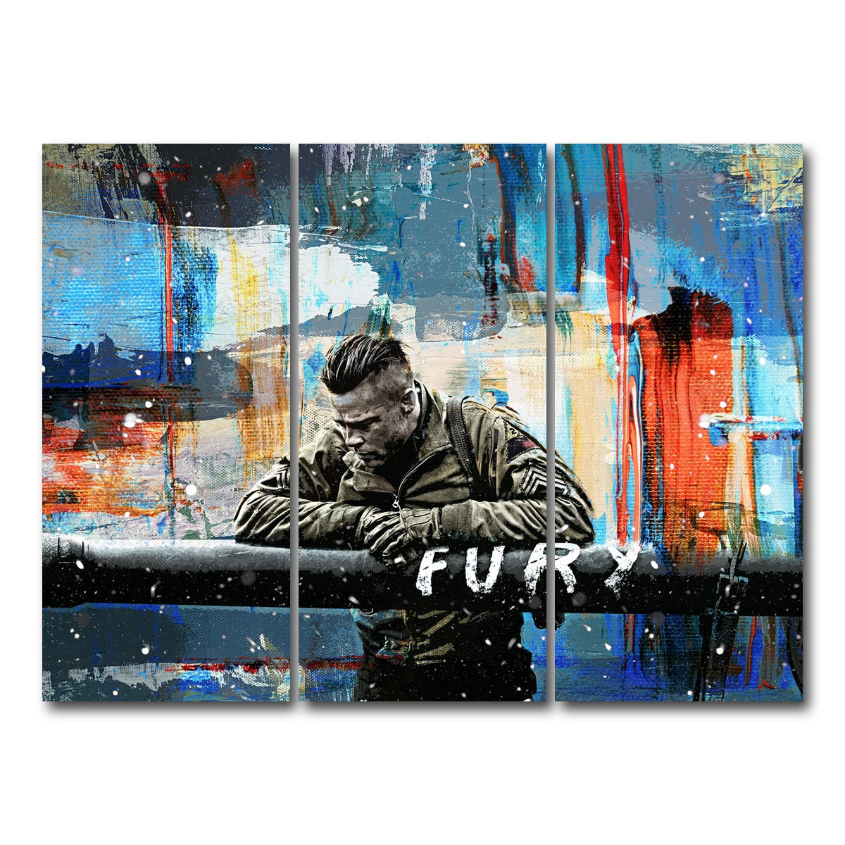 AUTO-MOCKUP WHITE | Fury | 3 Piece | Gallery Wrap Canvas | group=8x18