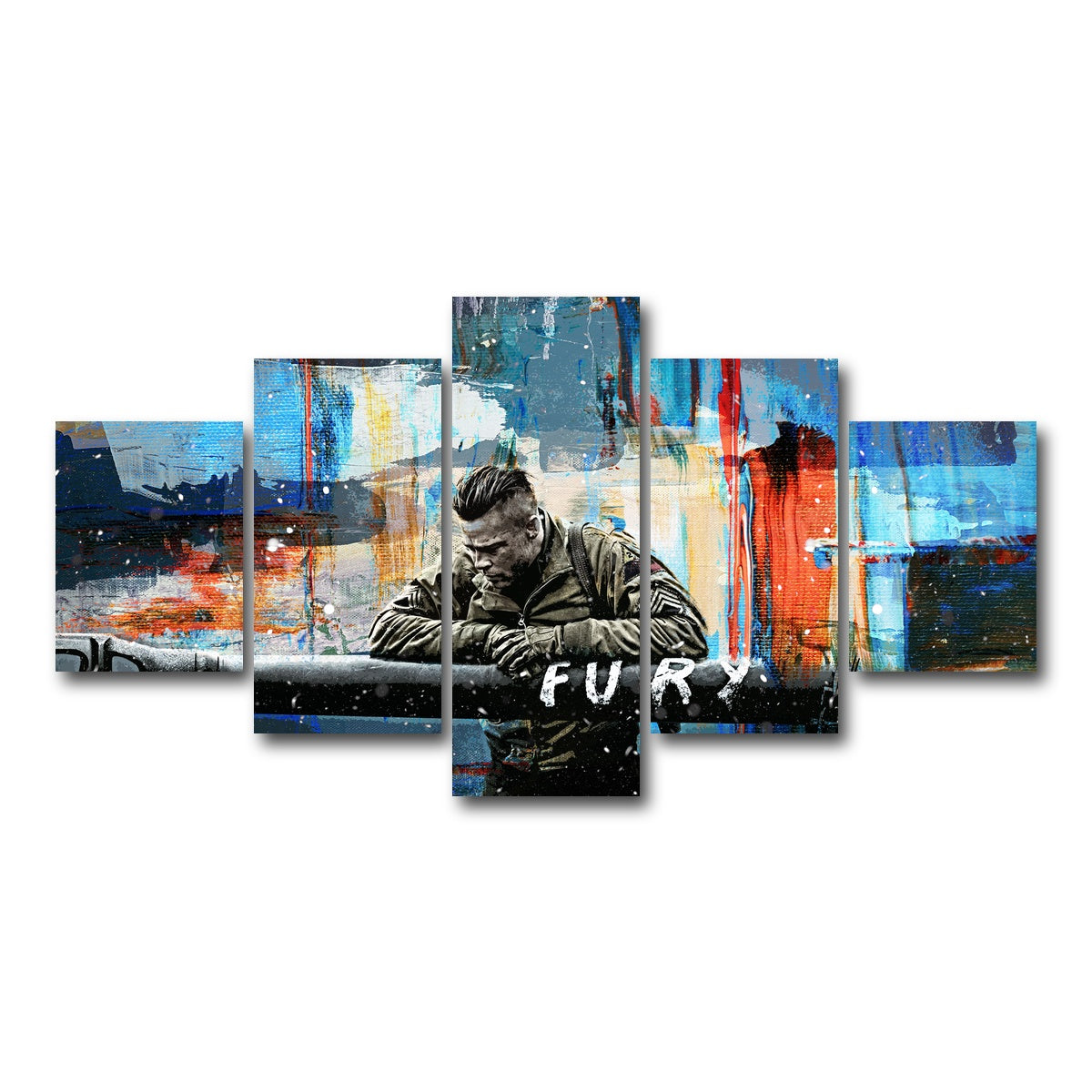 AUTO-MOCKUP WHITE | Fury | 5 Piece | Gallery Wrap Canvas | group=5_short