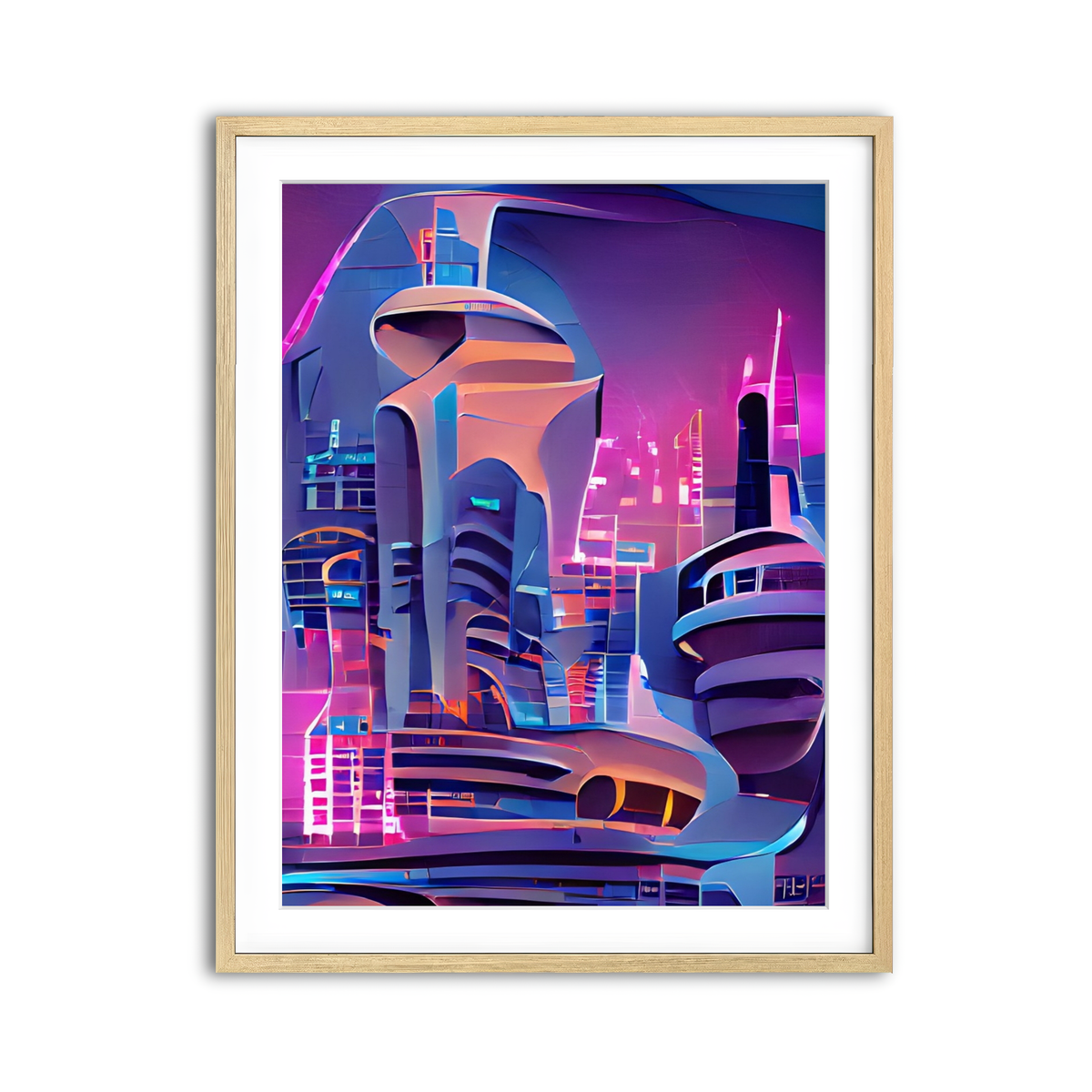 Framed Print 3x4 Natural