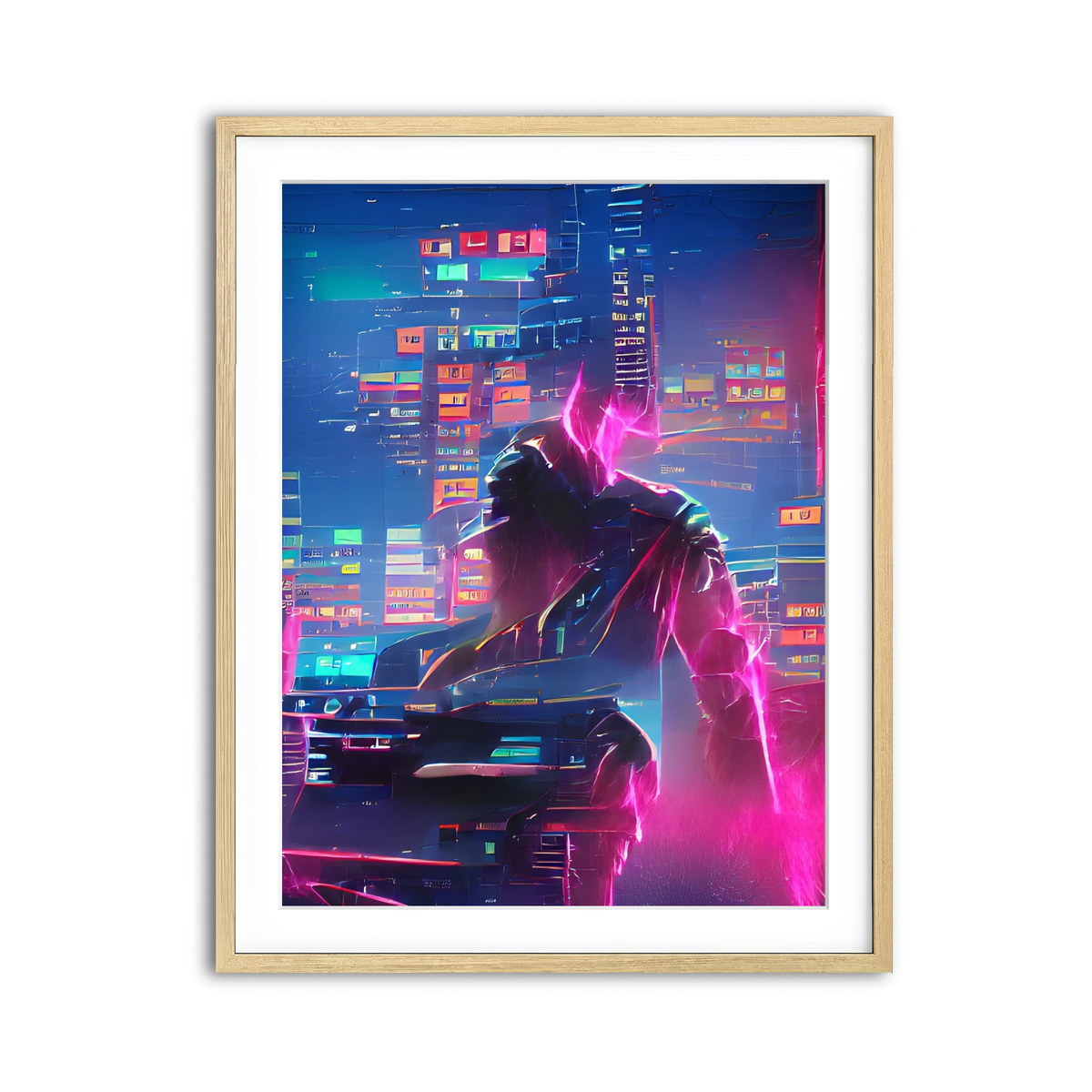 Framed Print 3x4 Natural