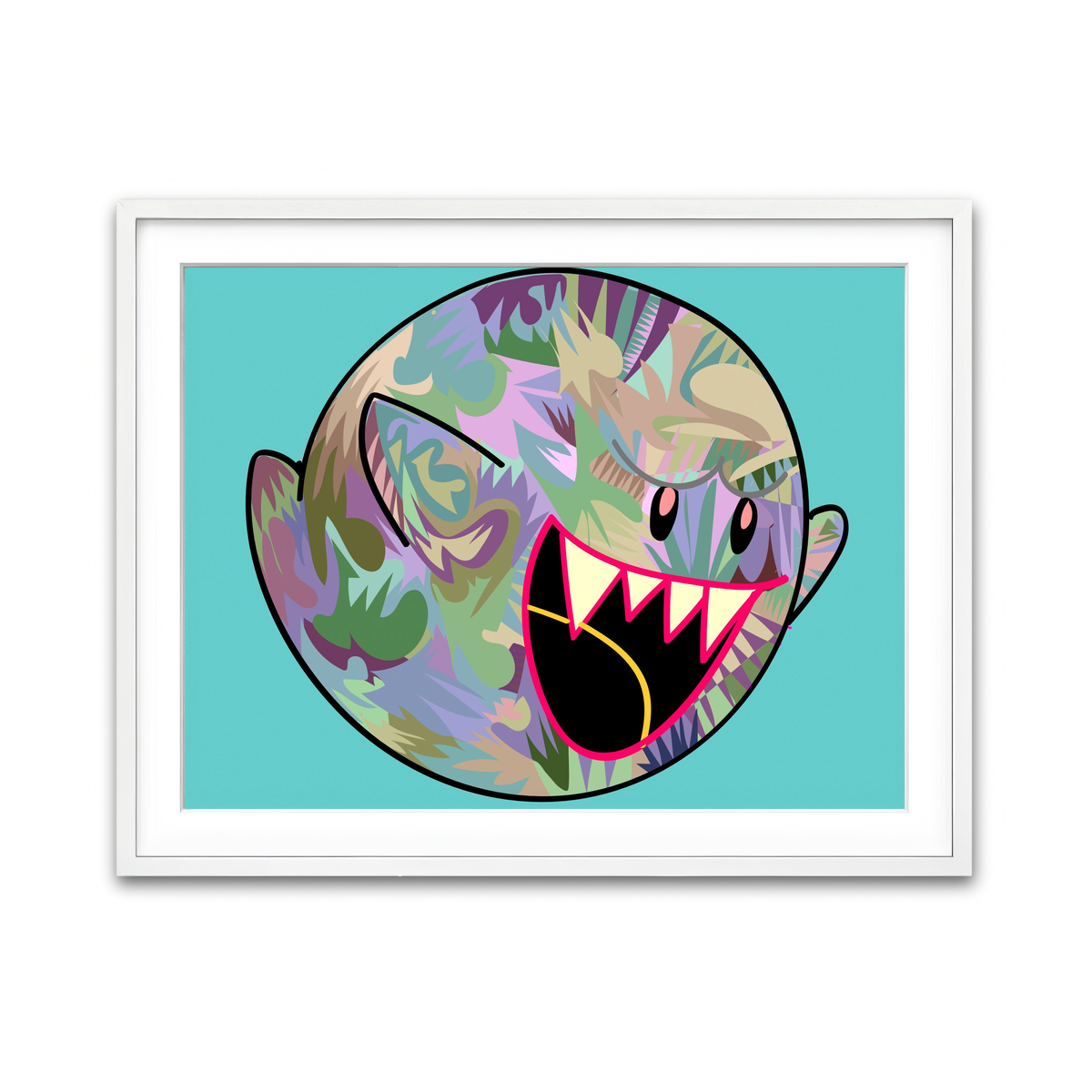 Framed Print 4x3 White