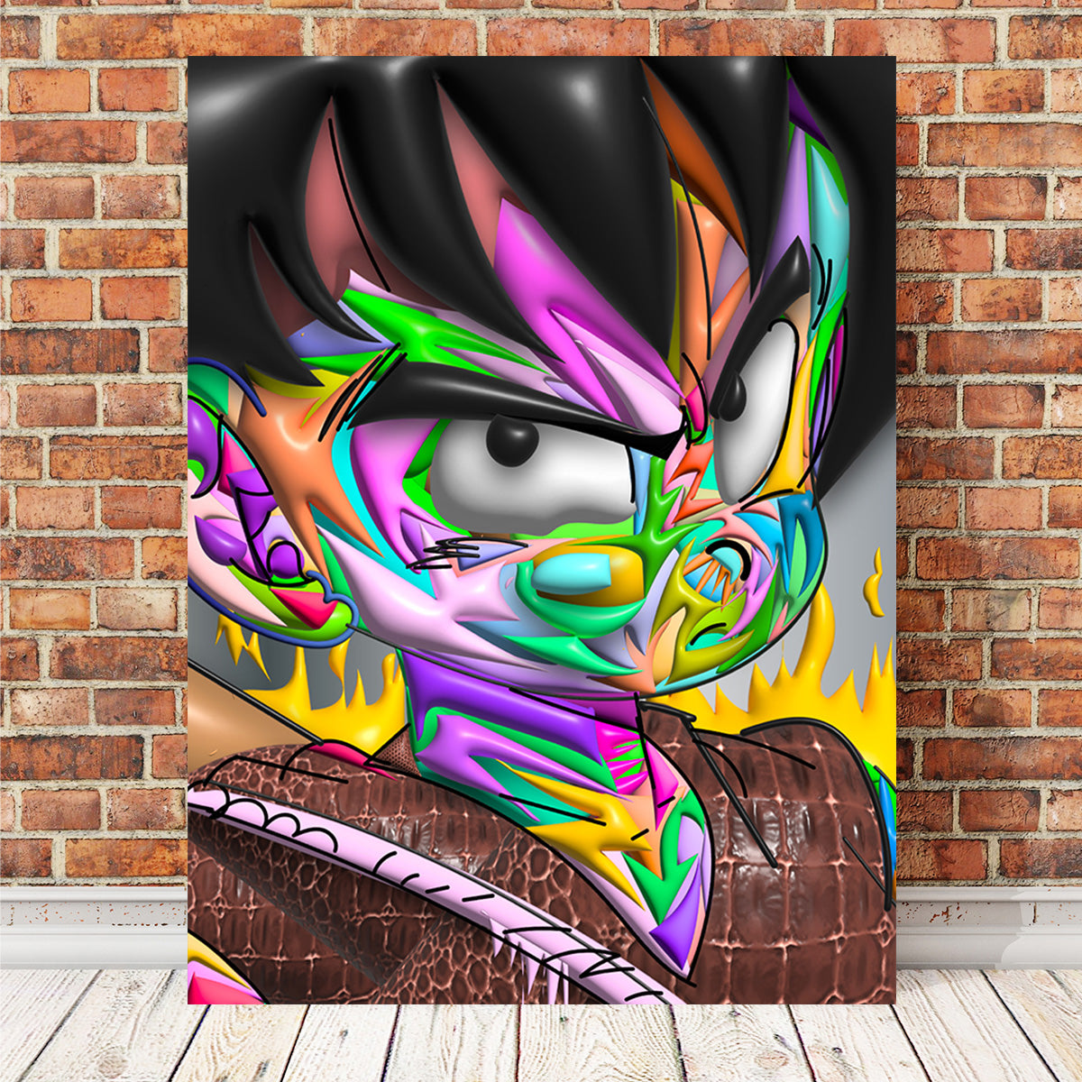 GOHAN Color Wall Art