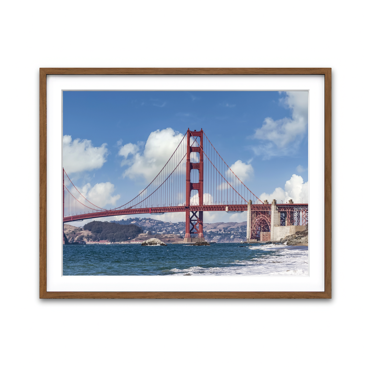 Framed Print 4x3 Walnut