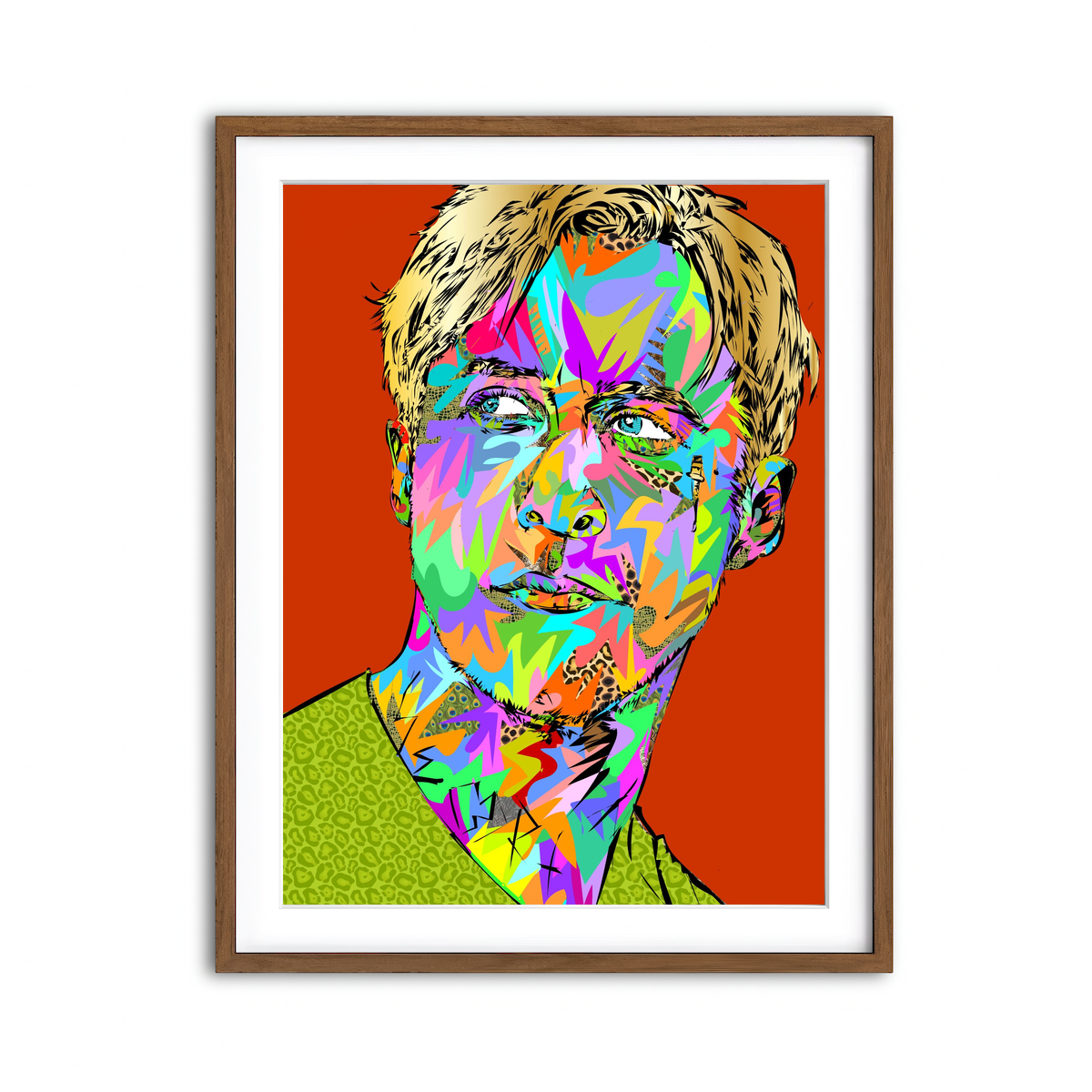 Framed Print 3x4 Walnut