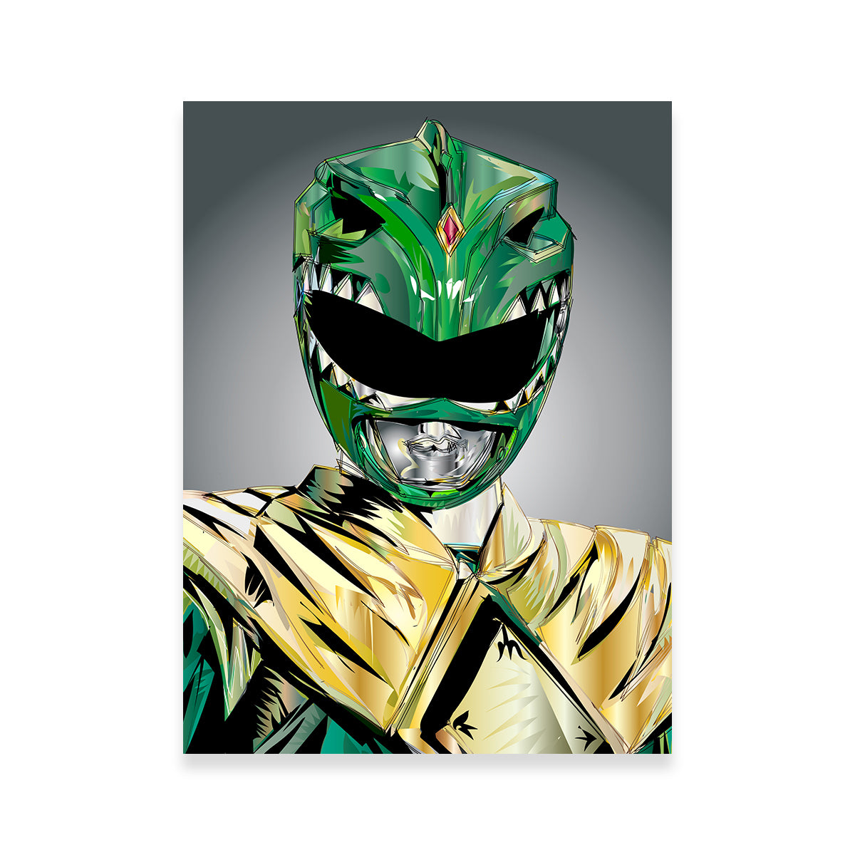 Green Ranger Rip Wall Art