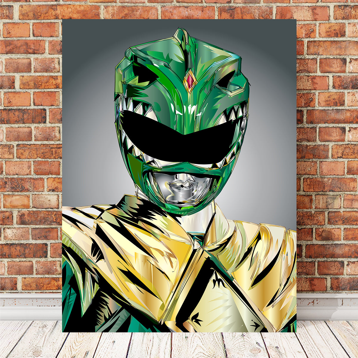 Green Ranger Rip Wall Art