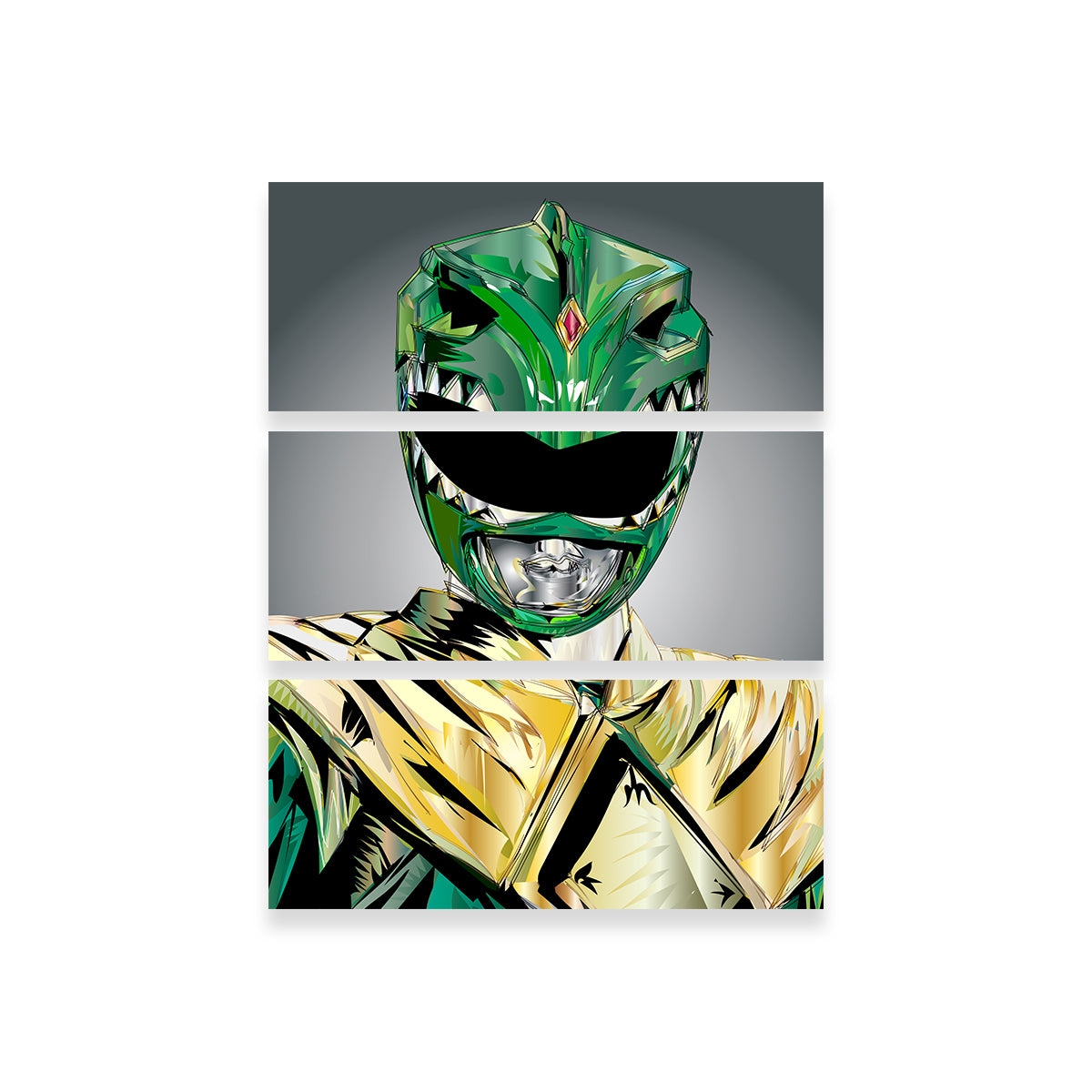 Green Ranger Rip Wall Art
