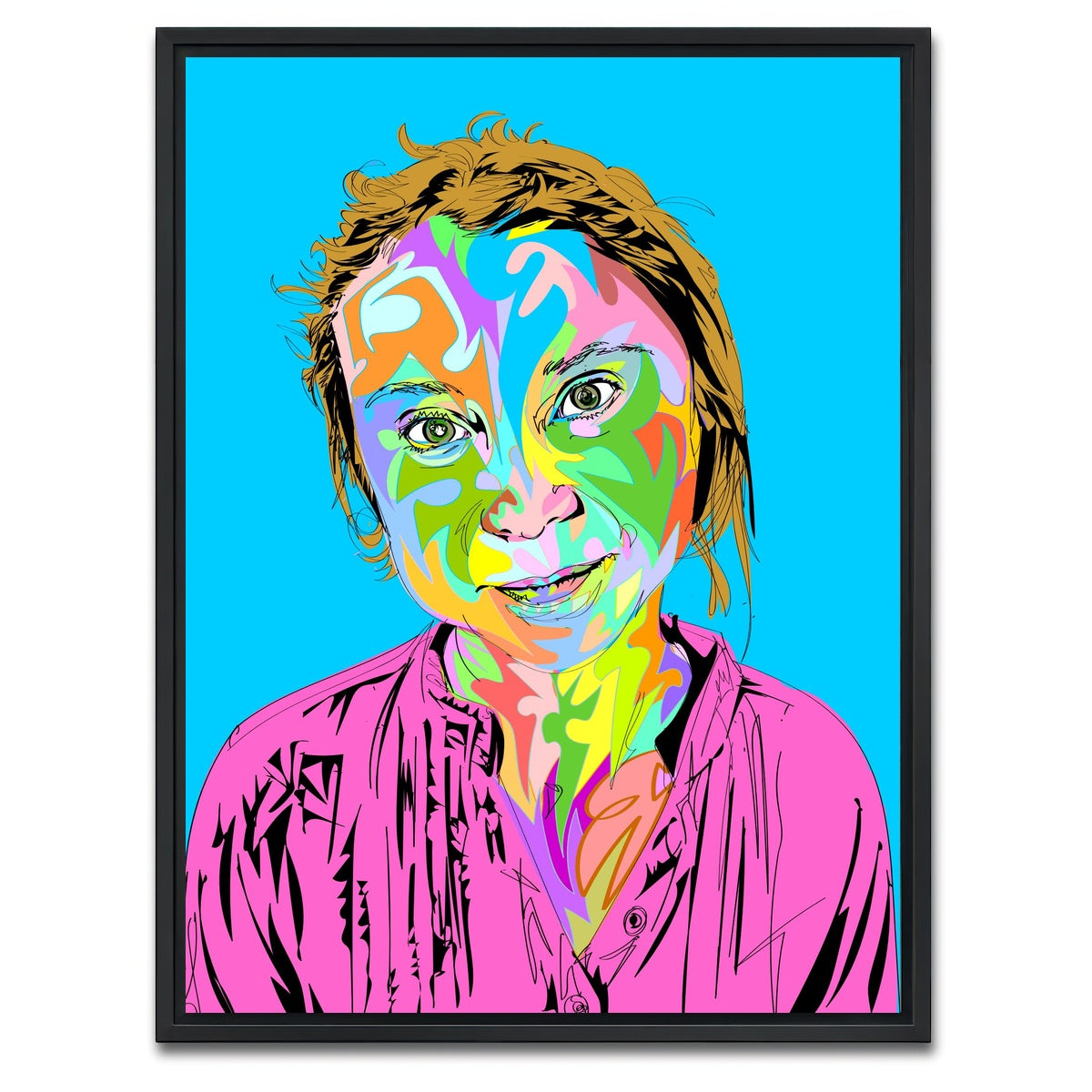 AUTO-MOCKUP WHITE | GRETA | 1 Piece | Black Framed Canvas | group=3x4