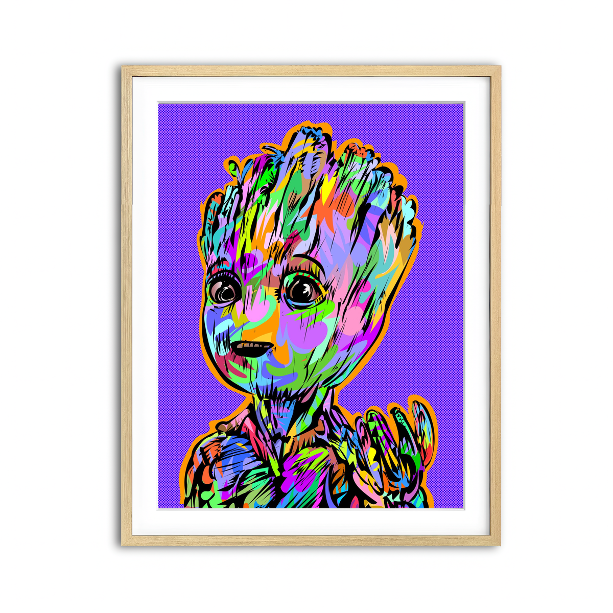 Framed Print 3x4 Natural