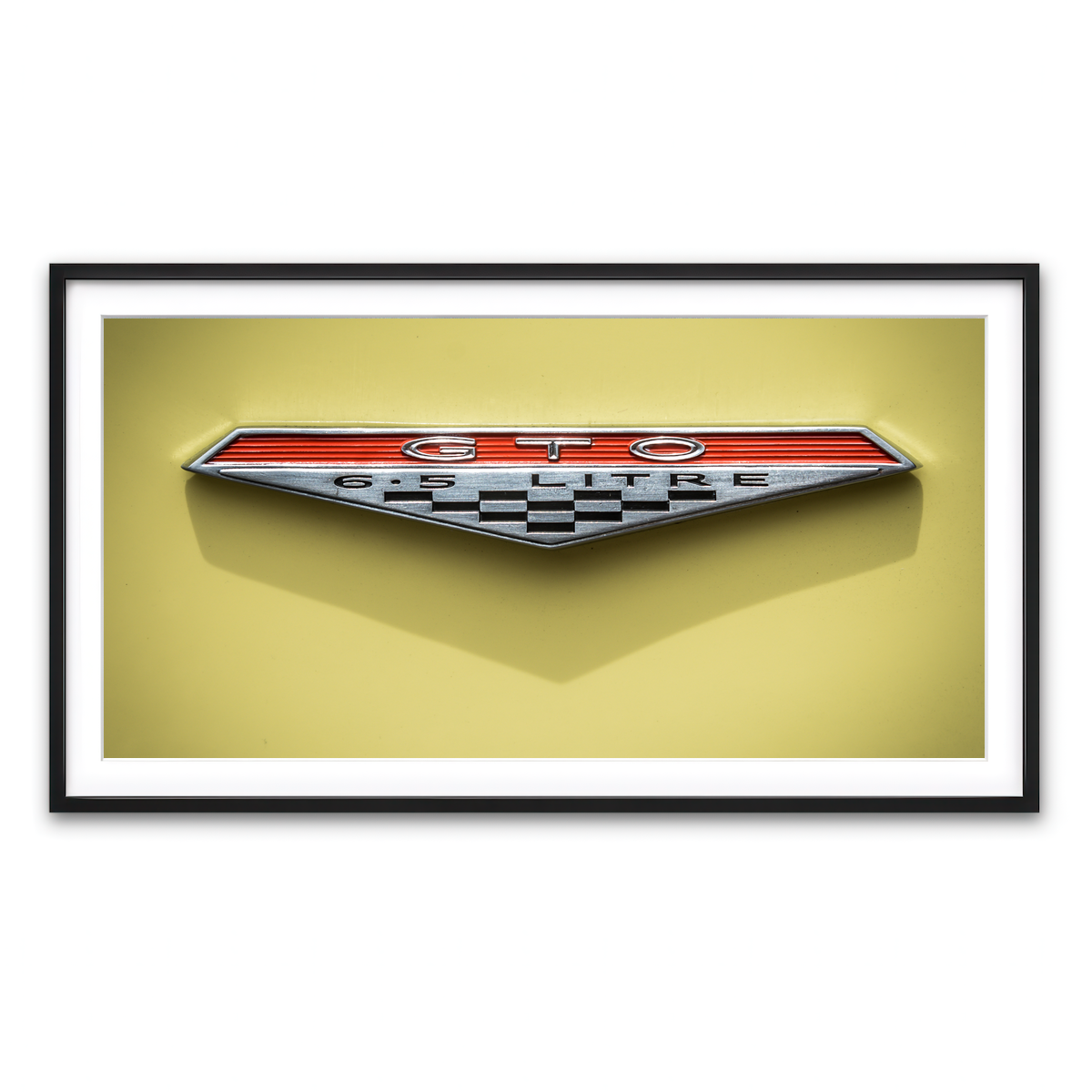 Framed Print 2x1 Black