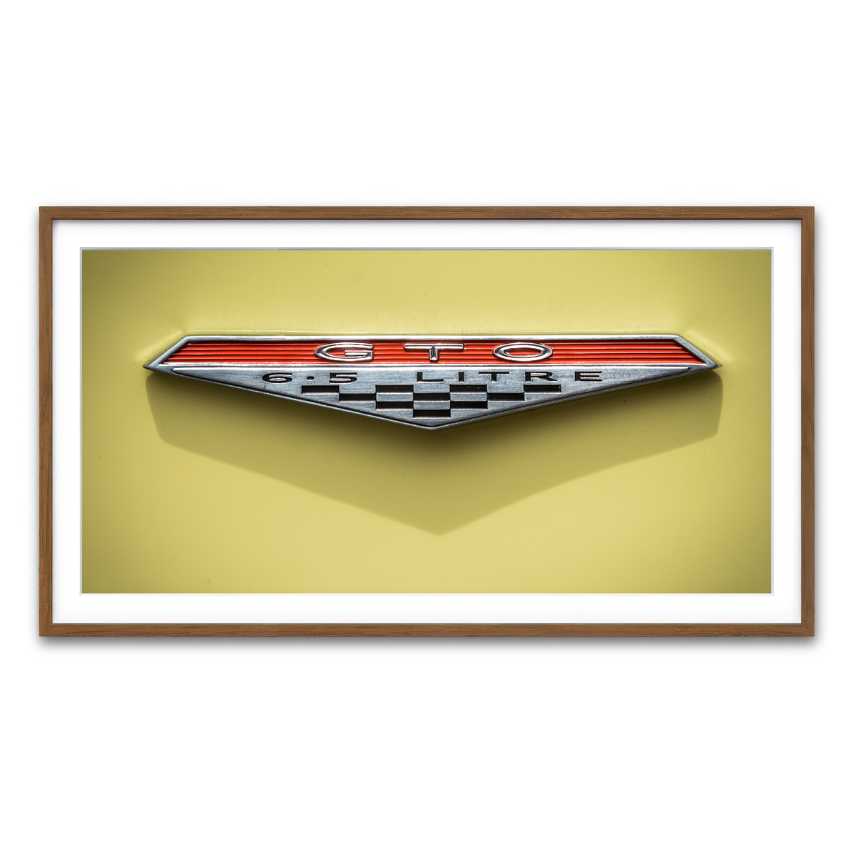 Framed Print 2x1 Walnut