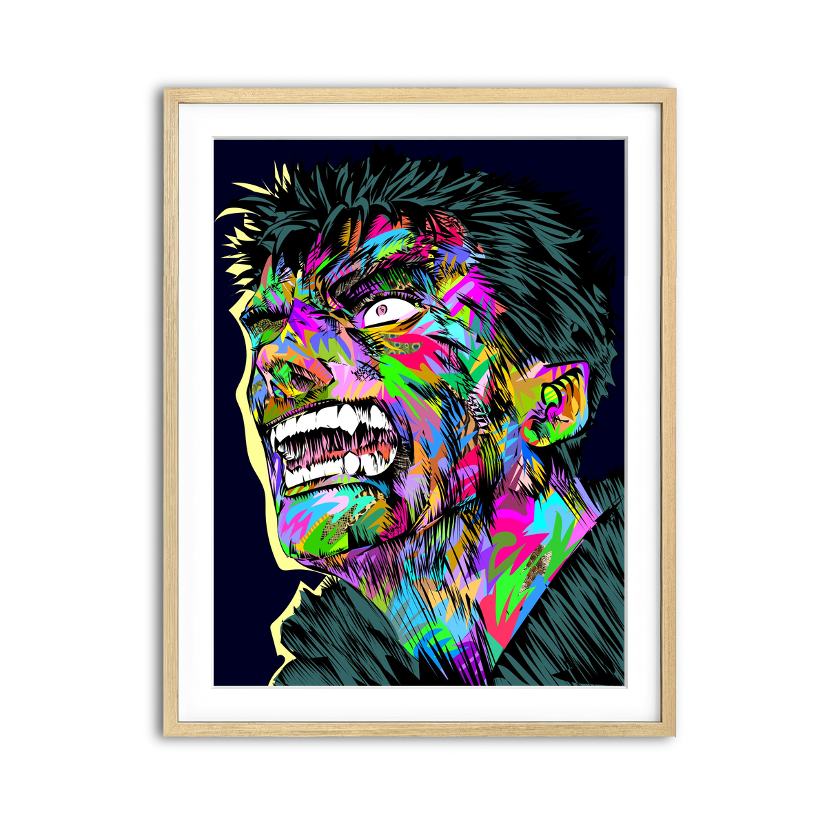 Framed Print 3x4 Natural