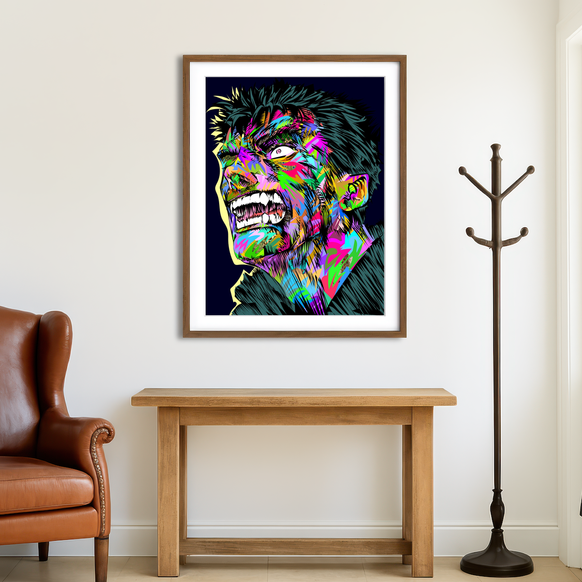 AUTO-MOCKUP ROOM | Guts Wall Art