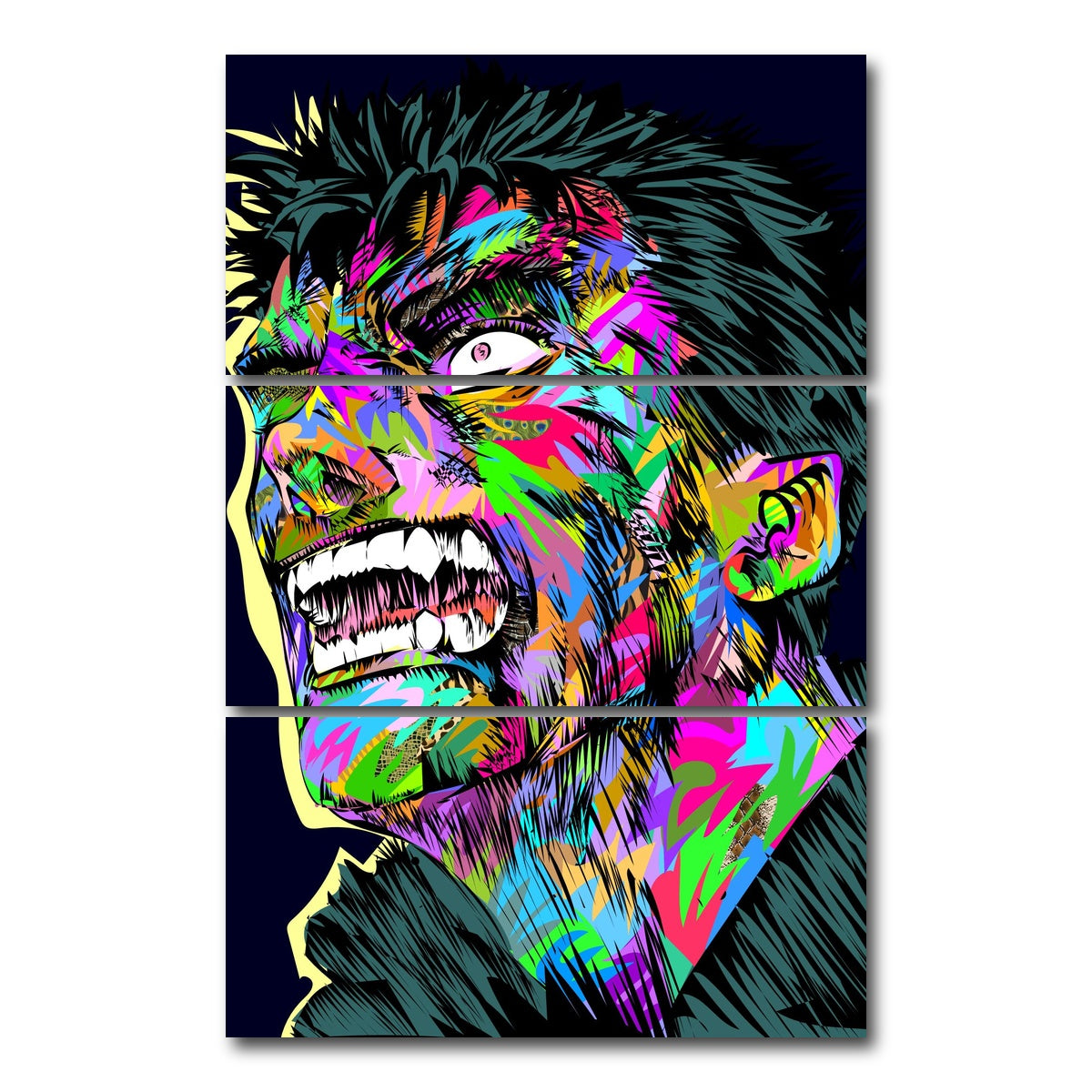 AUTO-MOCKUP WHITE | GUTS | 3 Piece | Gallery Wrap Canvas | group=12x24_stacked