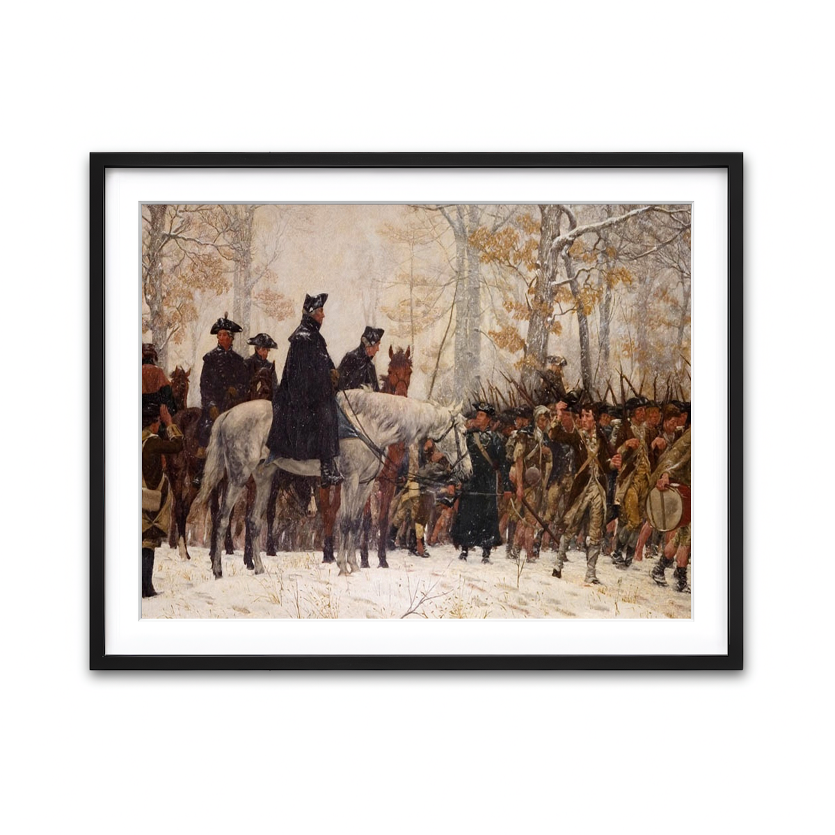 Framed Print 4x3 Black