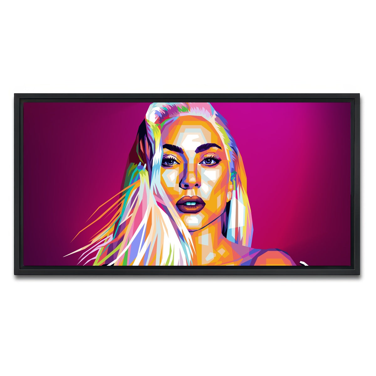 AUTO-MOCKUP WHITE | Gaga | 1 Piece | Black Framed Canvas | group=2x1