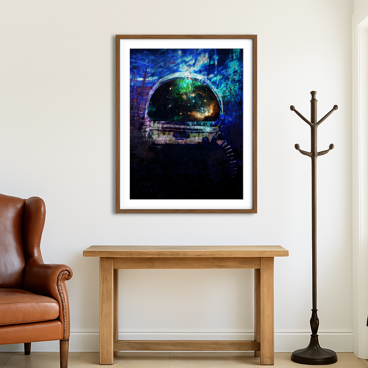AUTO-MOCKUP ROOM | Galaxy Glow 1 Wall Art