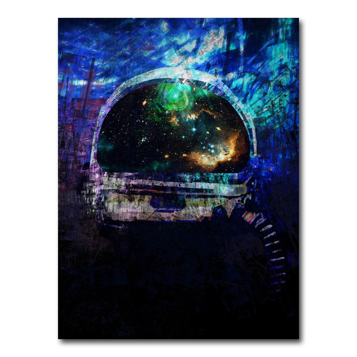 AUTO-MOCKUP WHITE | Galaxy Glow 1 | 1 Piece | Gallery Wrap Canvas | group=3x4