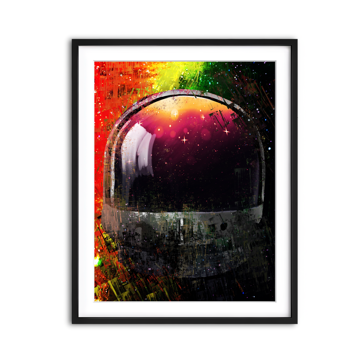 Framed Print 3x4 Black