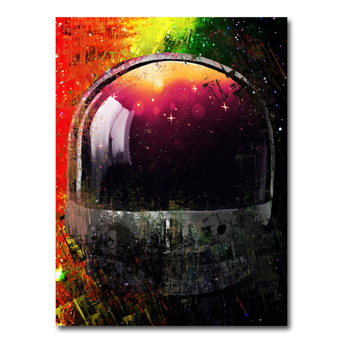 AUTO-MOCKUP WHITE | Galaxy Glow 2 | 1 Piece | Gallery Wrap Canvas | group=3x4