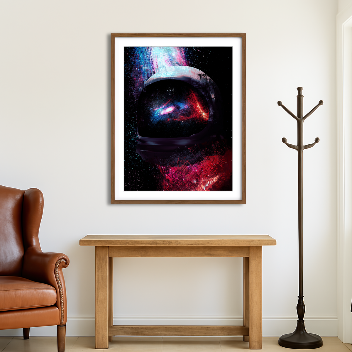 AUTO-MOCKUP ROOM | Galaxy Glow 6 Wall Art