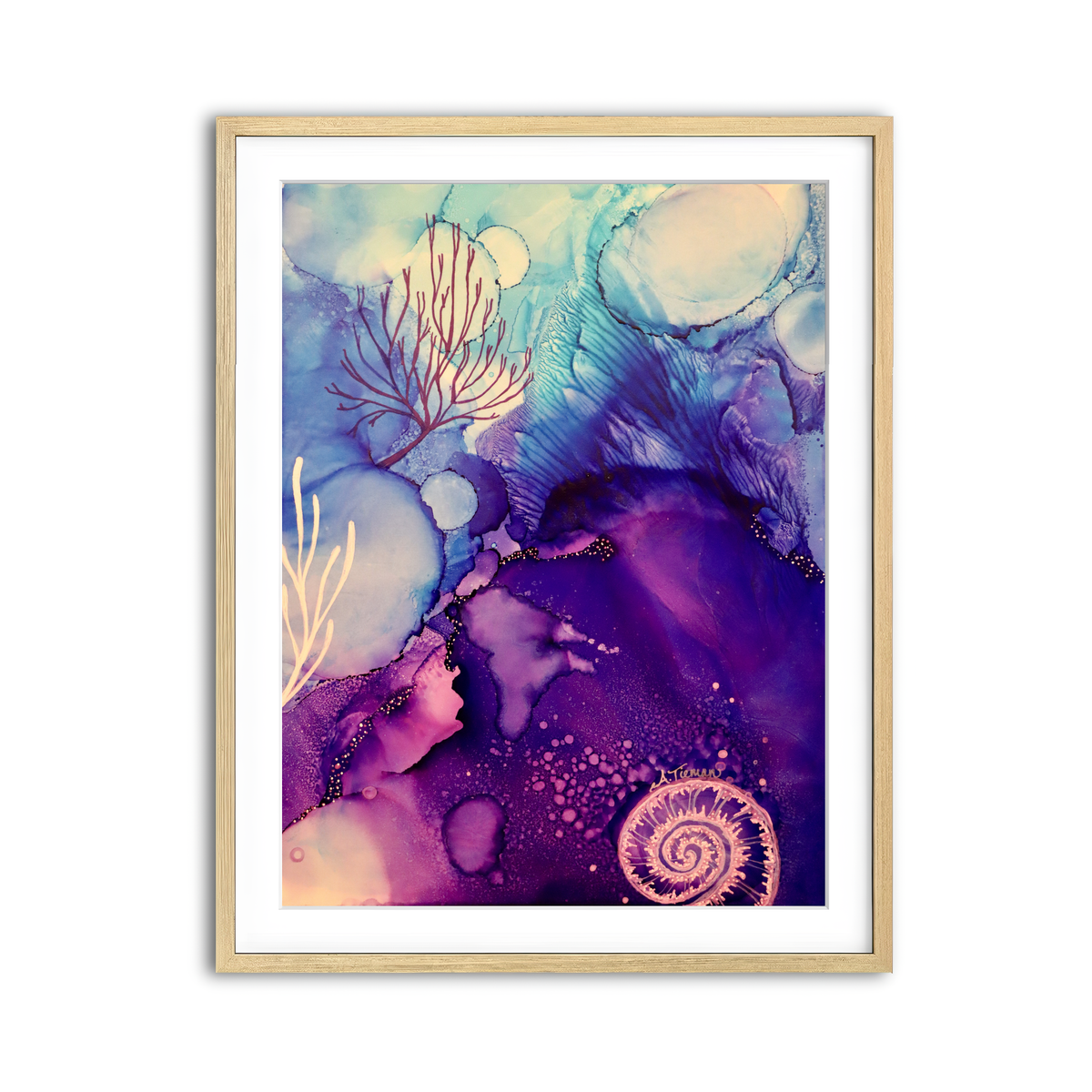 Framed Print 3x4 Natural
