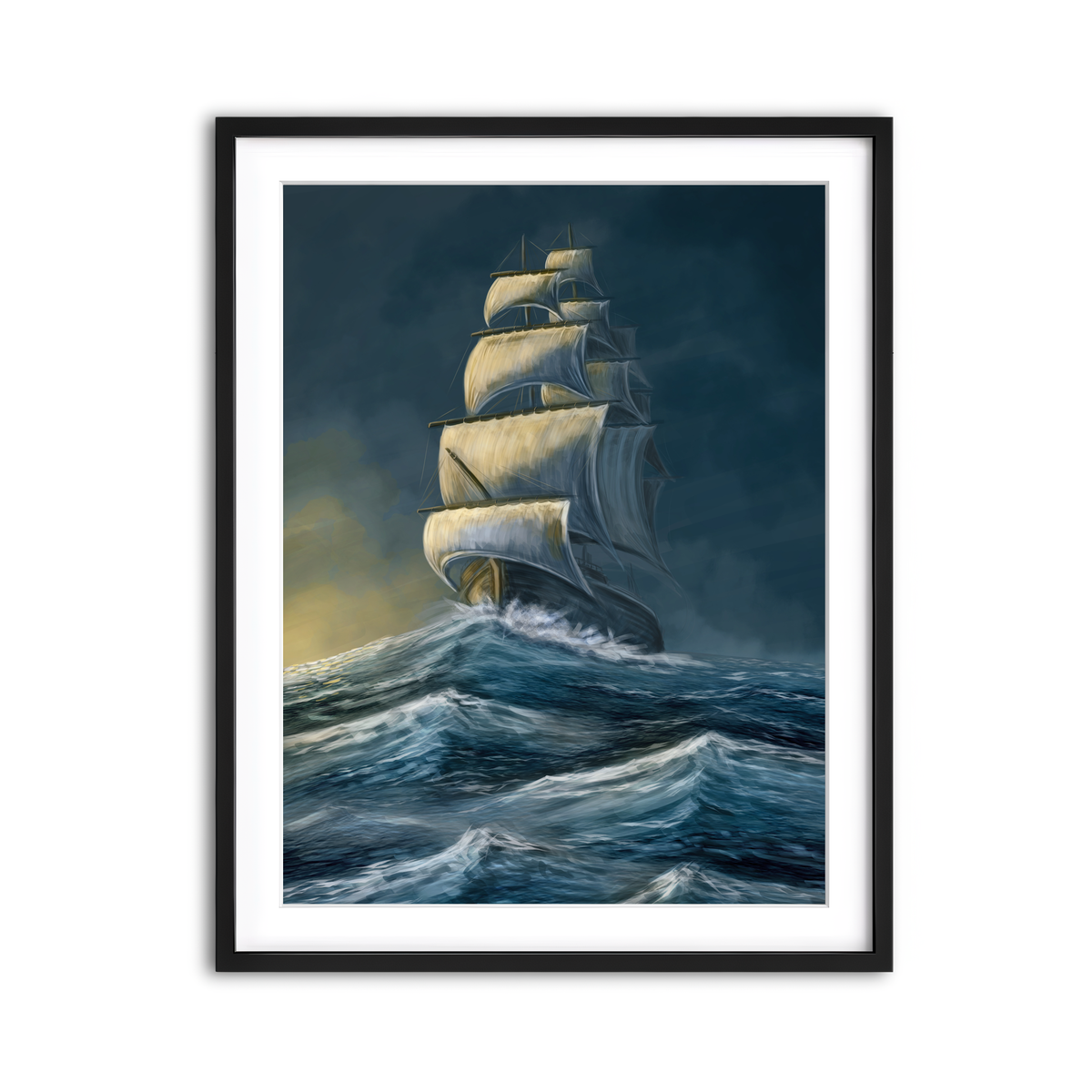 Framed Print 3x4 Black