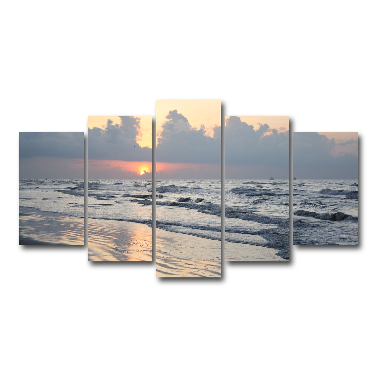 AUTO-MOCKUP WHITE | Galveston Island | 5 Piece | Gallery Wrap Canvas | group=5_normal