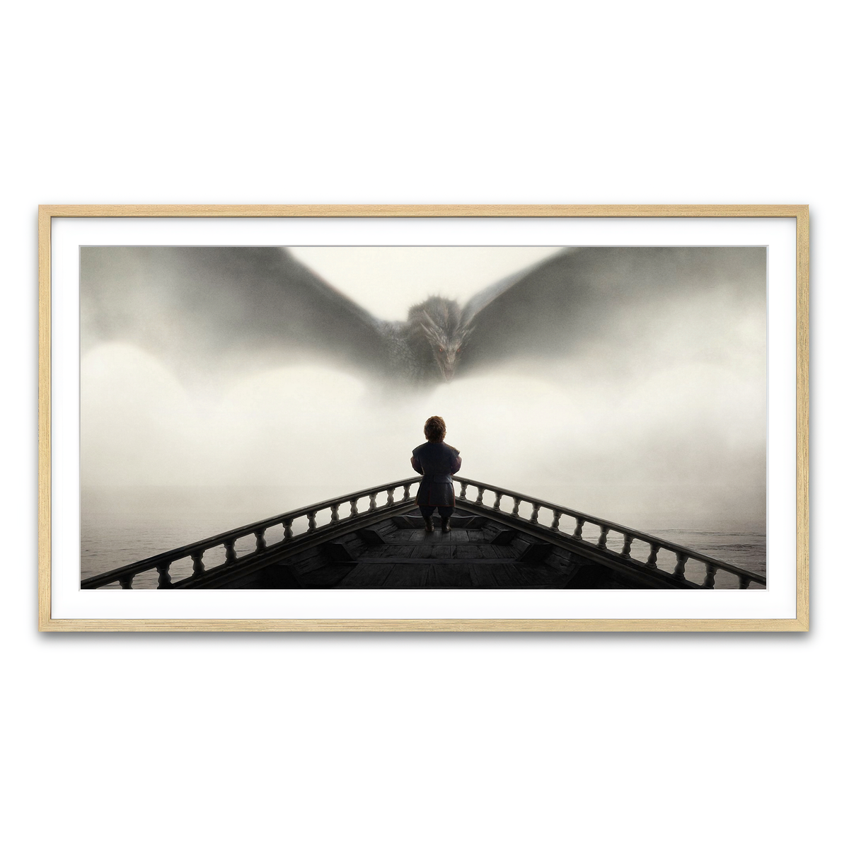 Framed Print 2x1 Natural