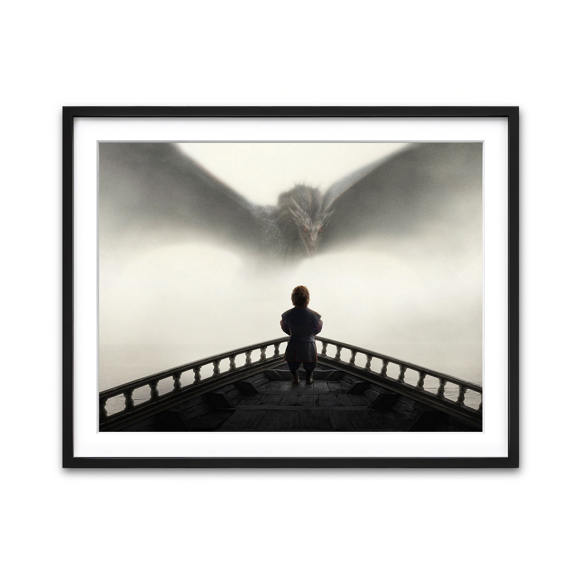 Framed Print 4x3 Black